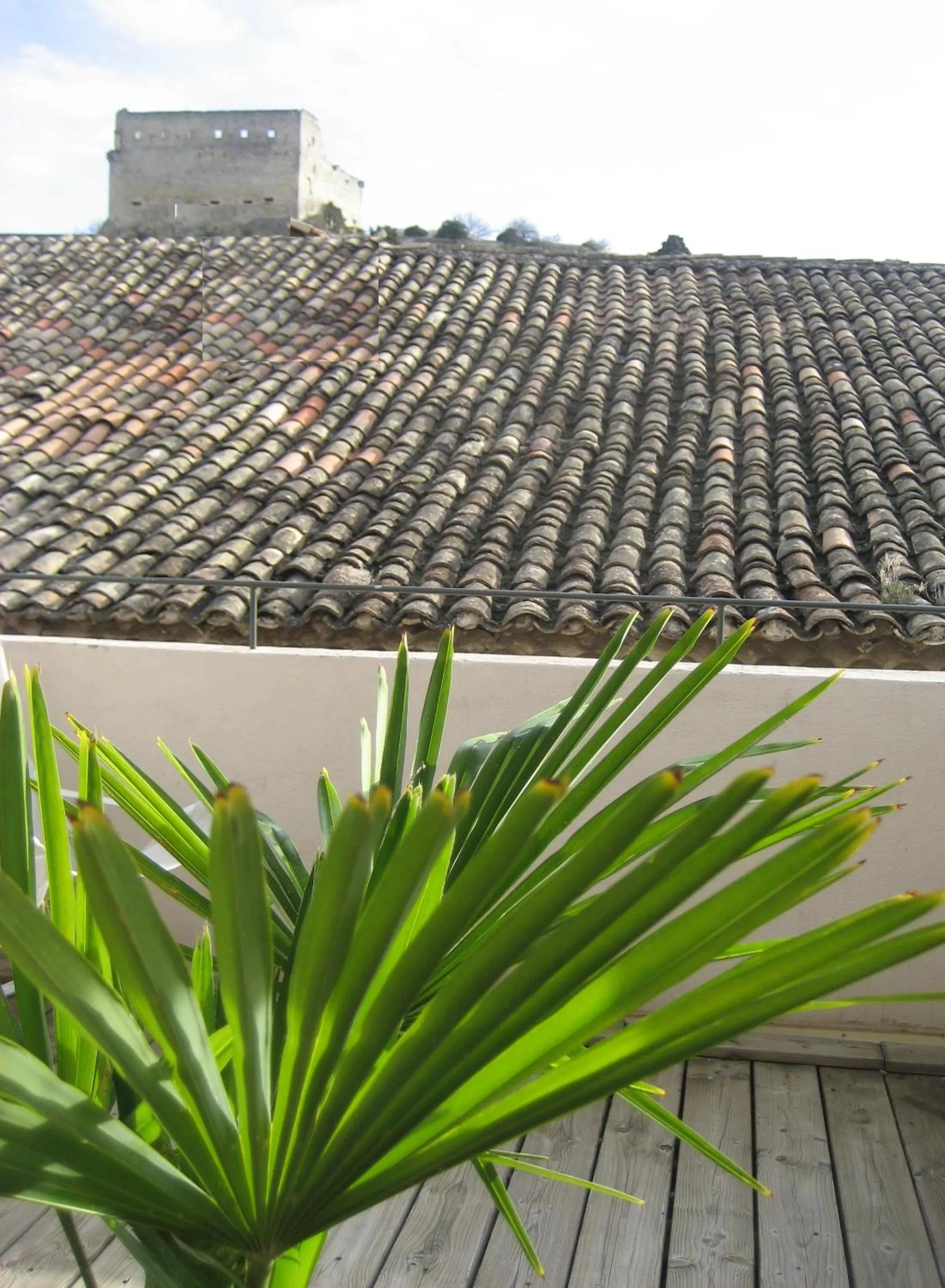 Patio in Maison d'Hôtes de l'Evêché