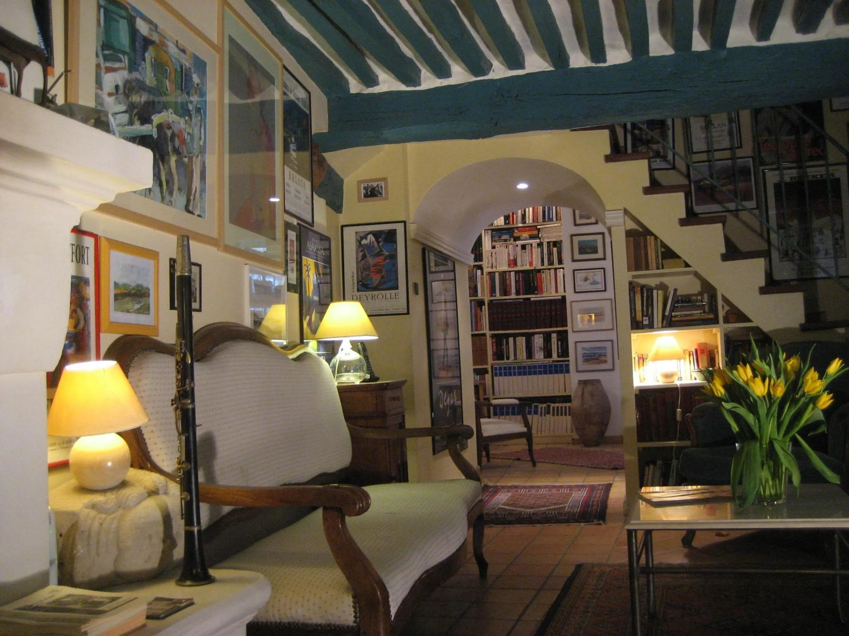 Seating area in Maison d'Hôtes de l'Evêché