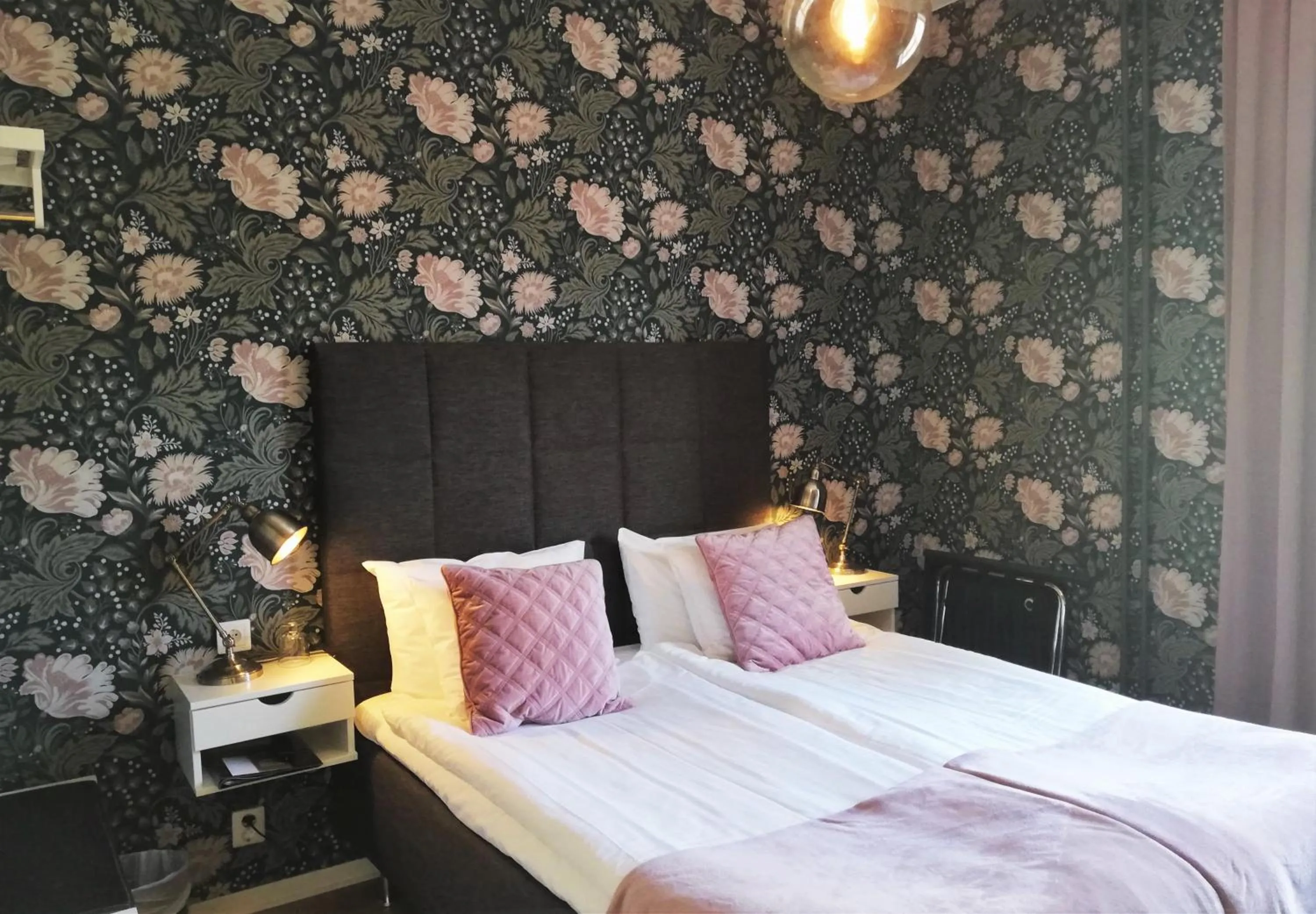 Bedroom, Bed in Hotell Linnéa - Helsingborg