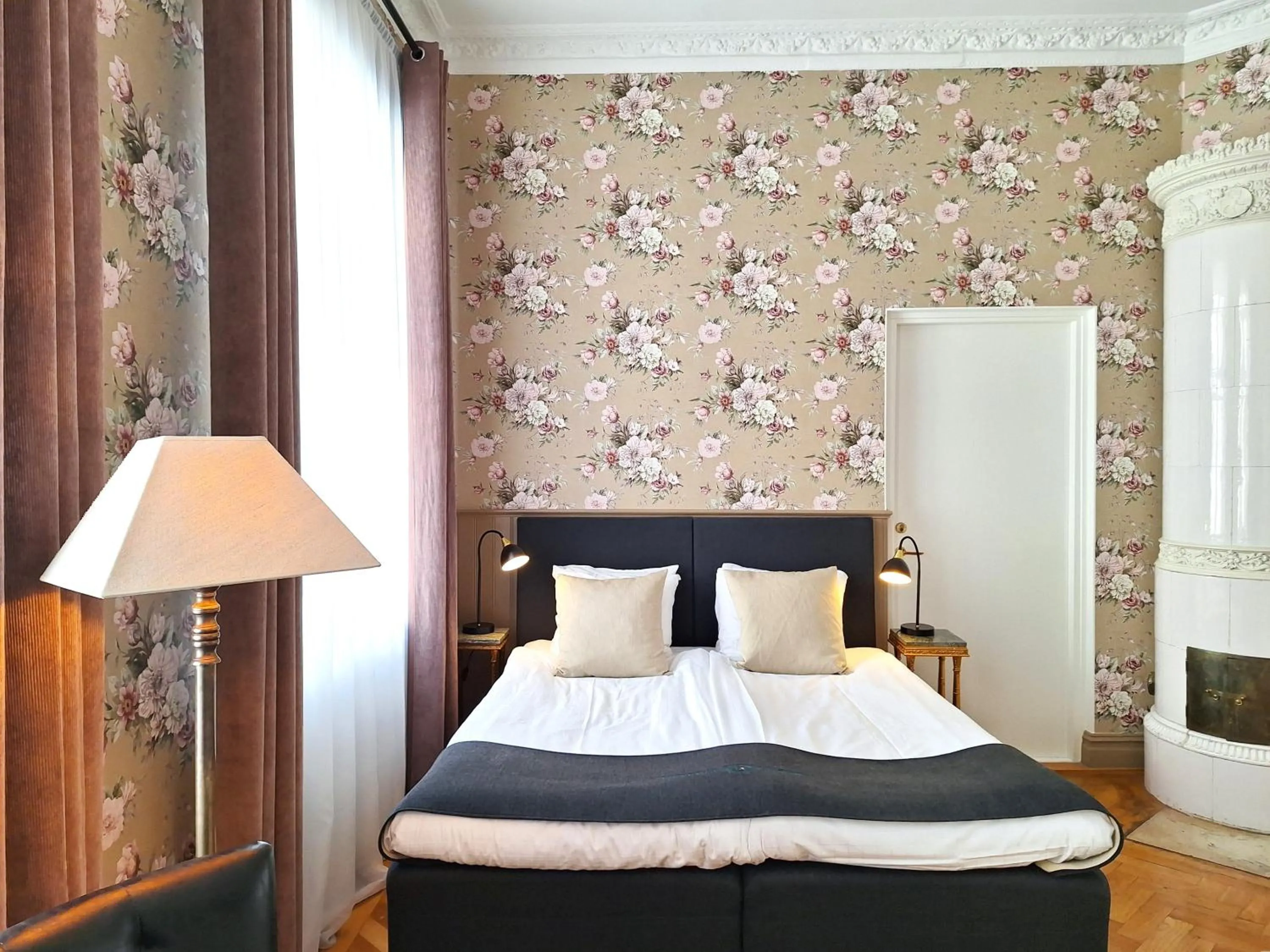 Bedroom, Bed in Hotell Linnéa - Helsingborg