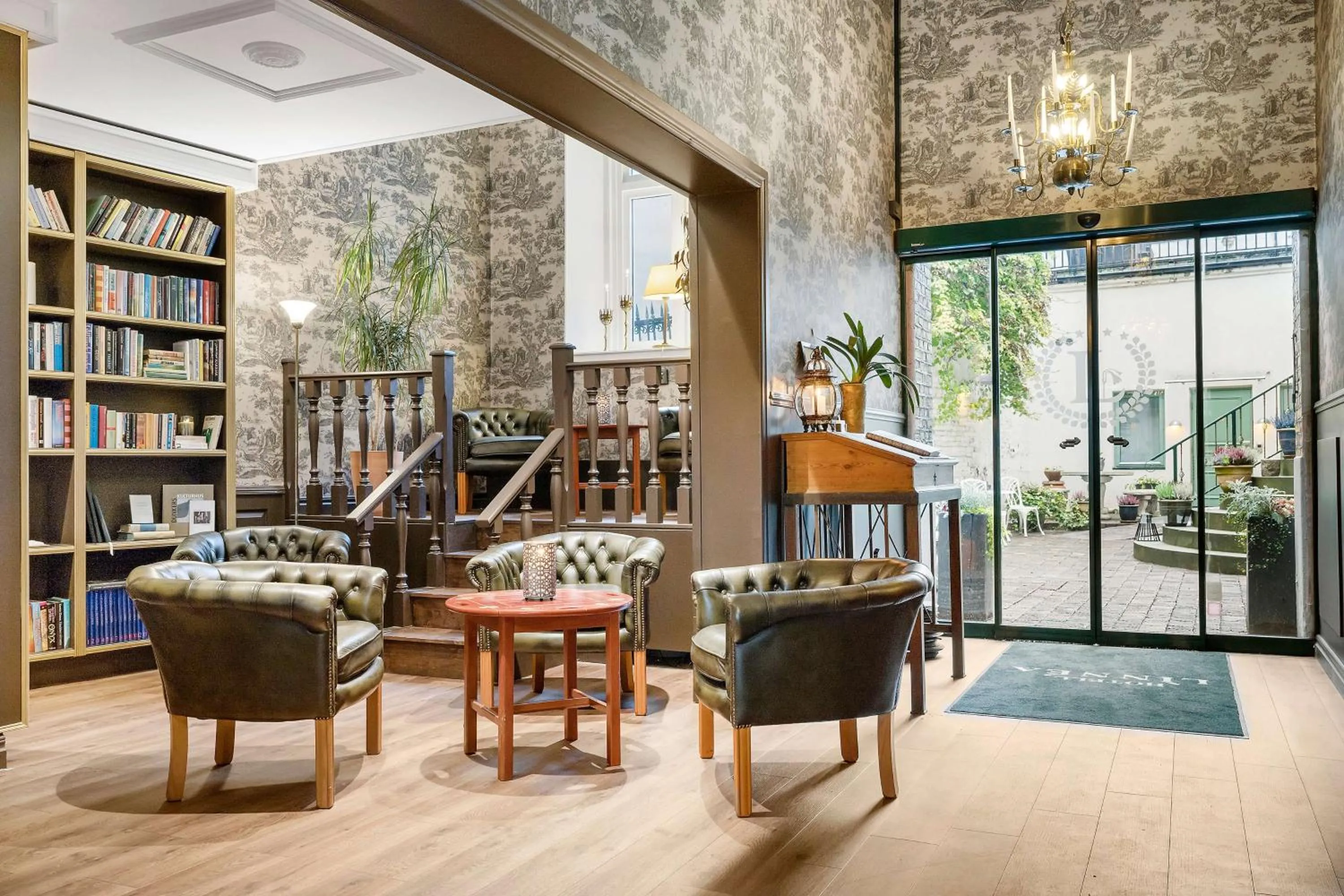 Lobby or reception in Hotell Linnéa - Helsingborg