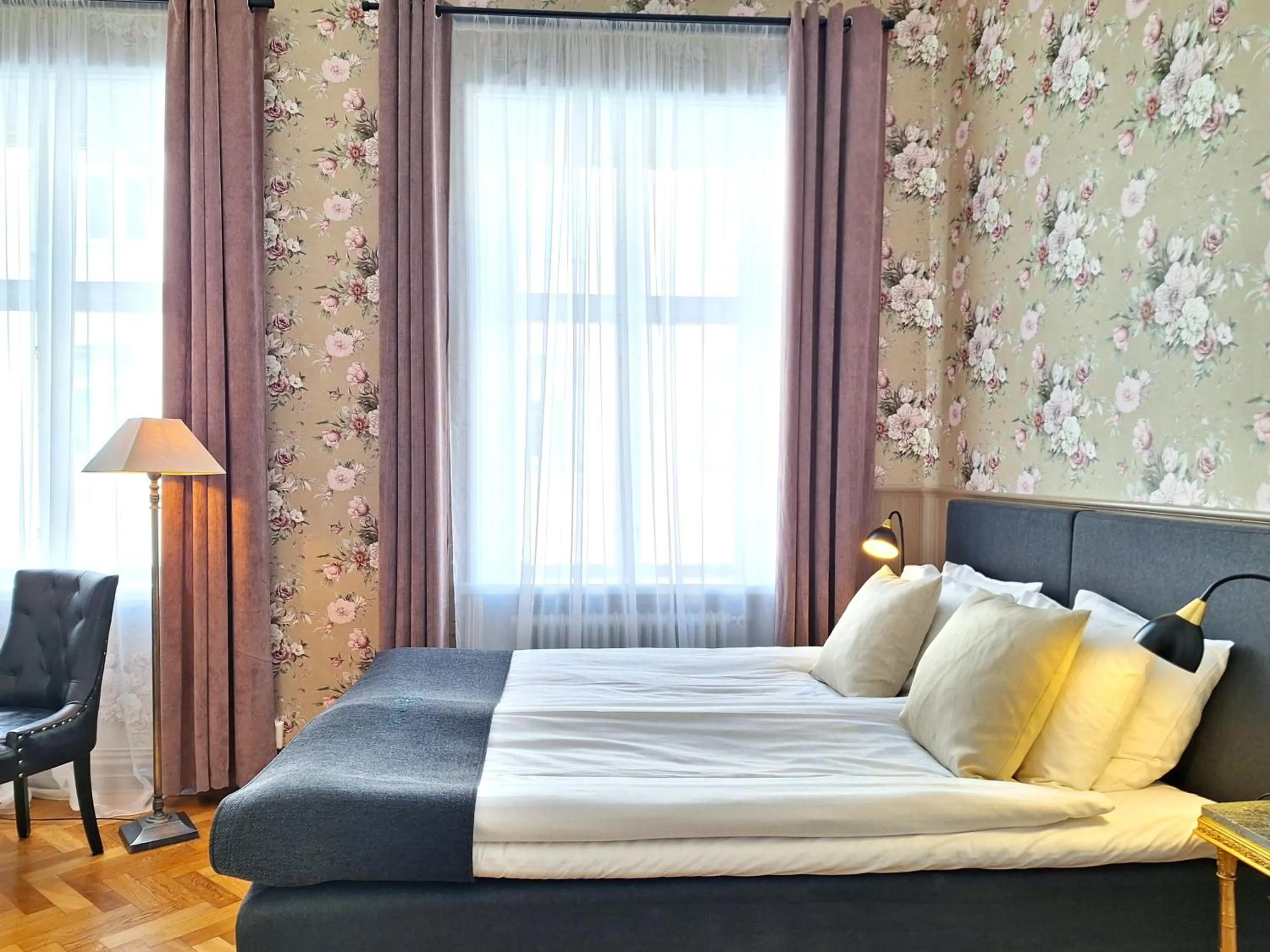 Bed in Hotell Linnéa - Helsingborg