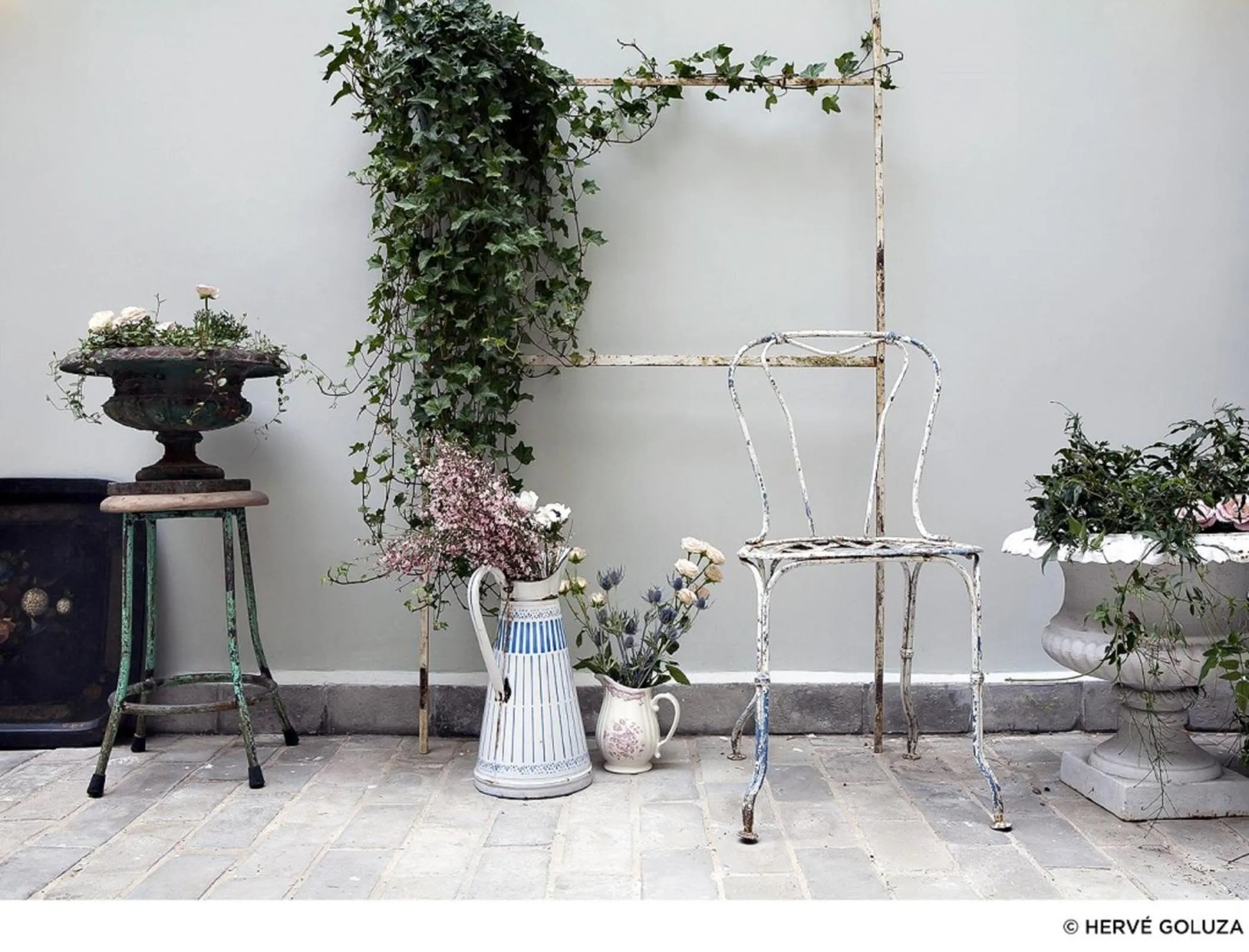 Garden in Hôtel Henriette