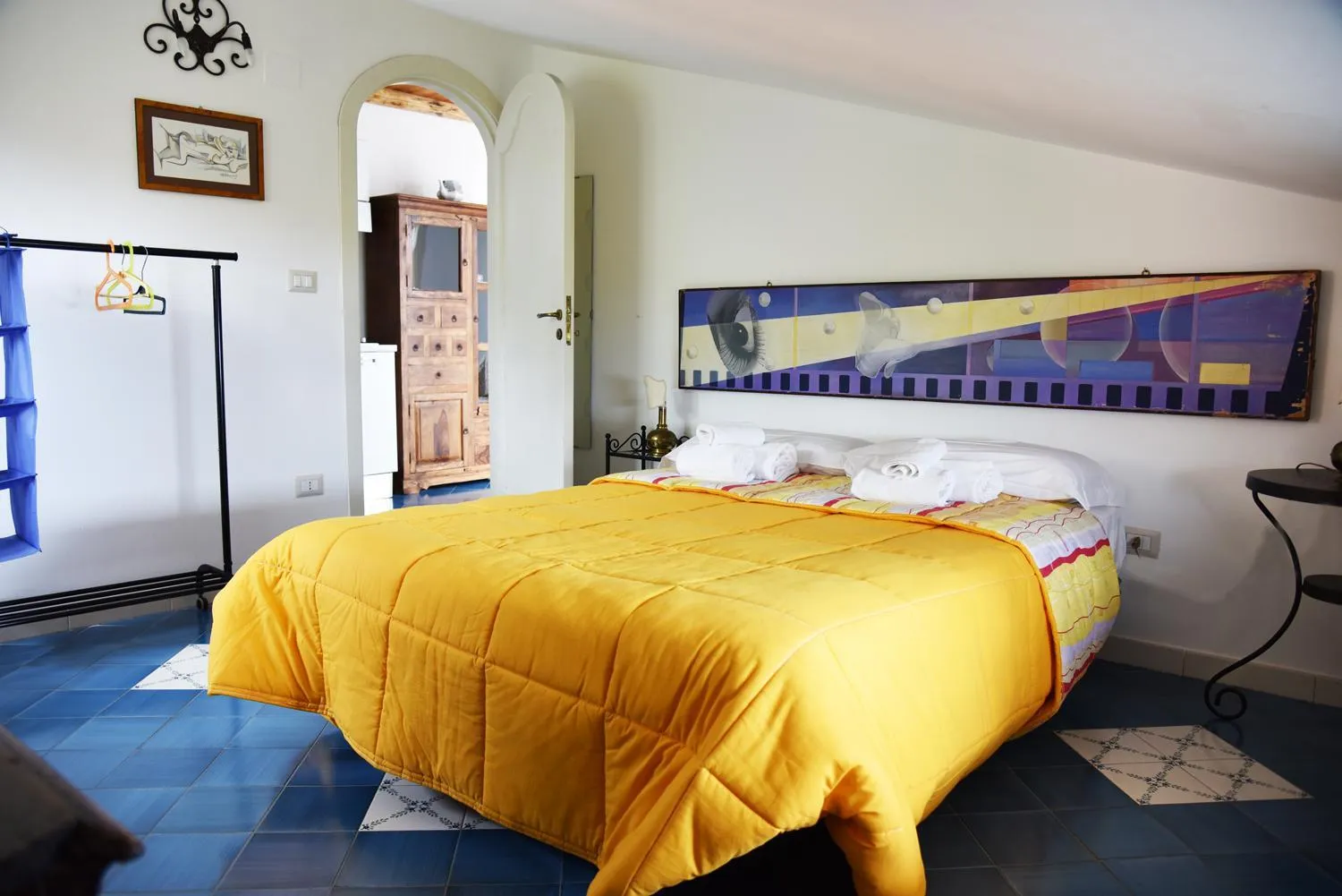 Bed in Villa Santa Sofia