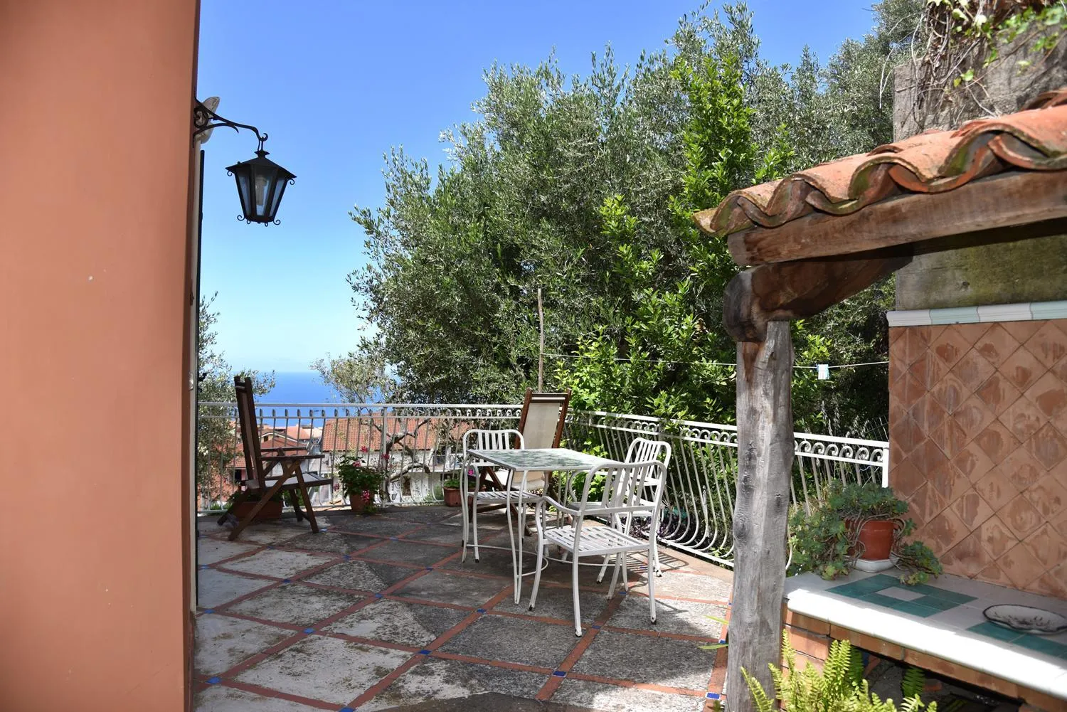 Balcony/Terrace in Villa Santa Sofia