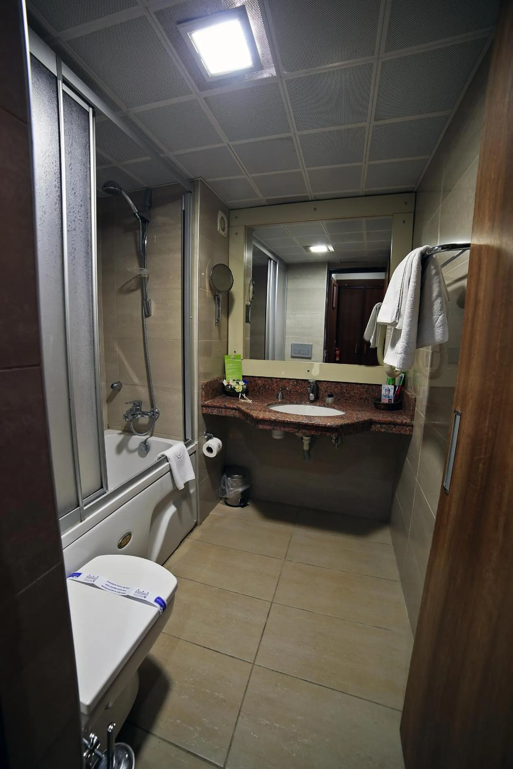 Shower in Hotel Villa Marina