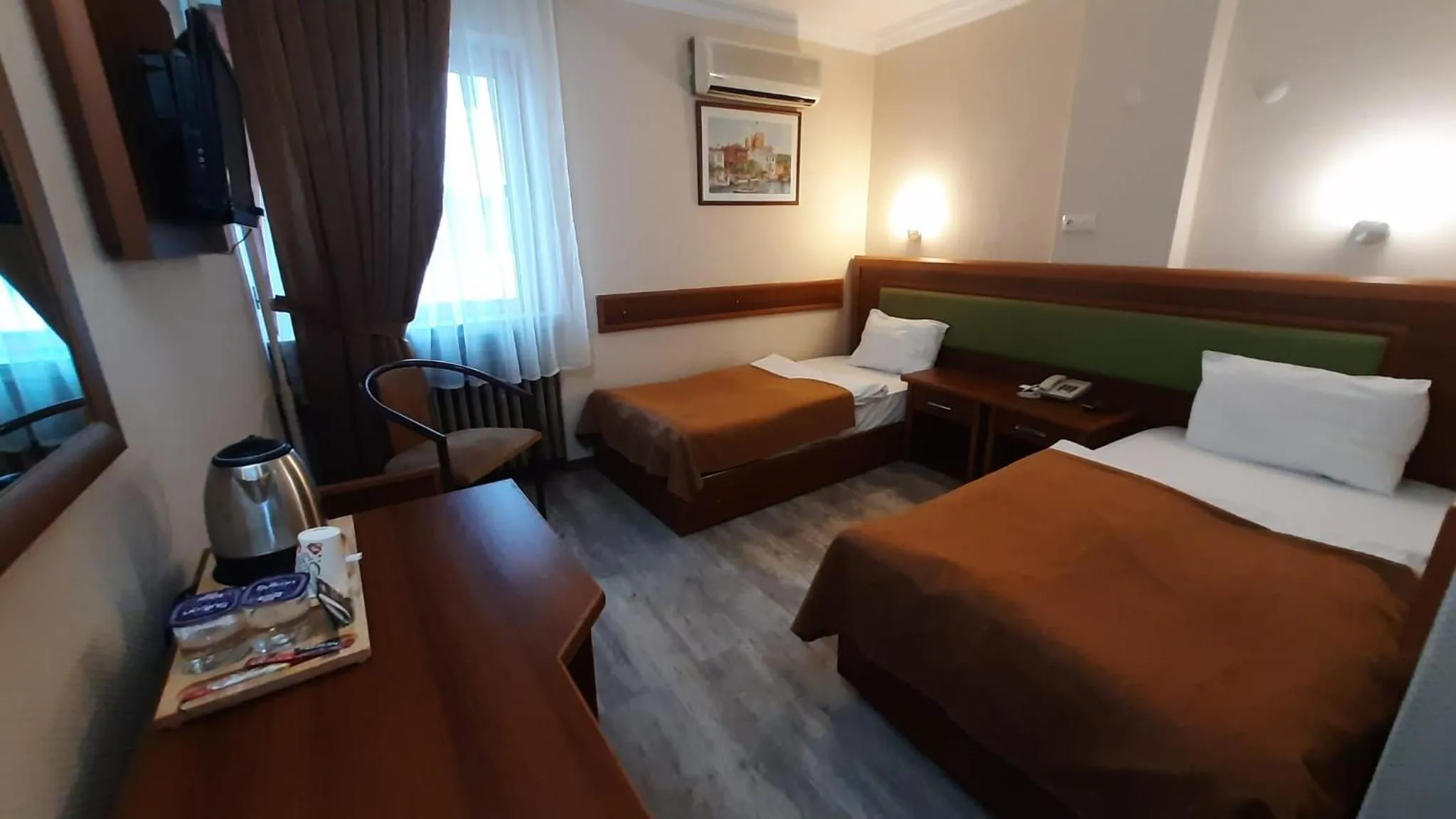 Bed in Hotel Villa Marina