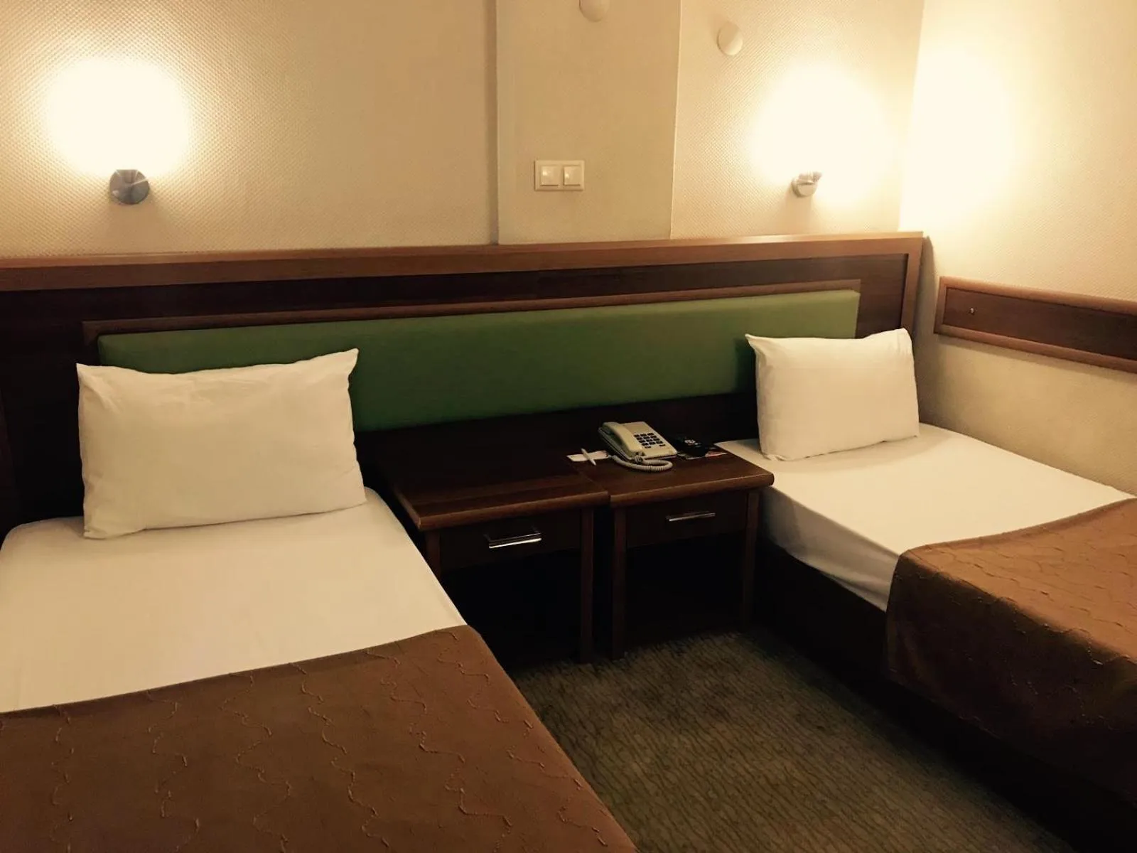 Bed in Hotel Villa Marina