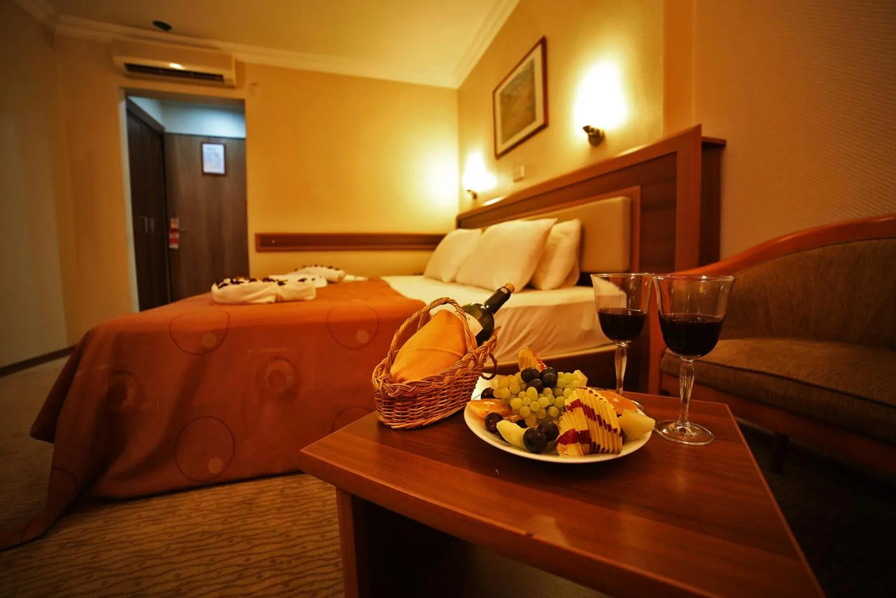 Bed in Hotel Villa Marina