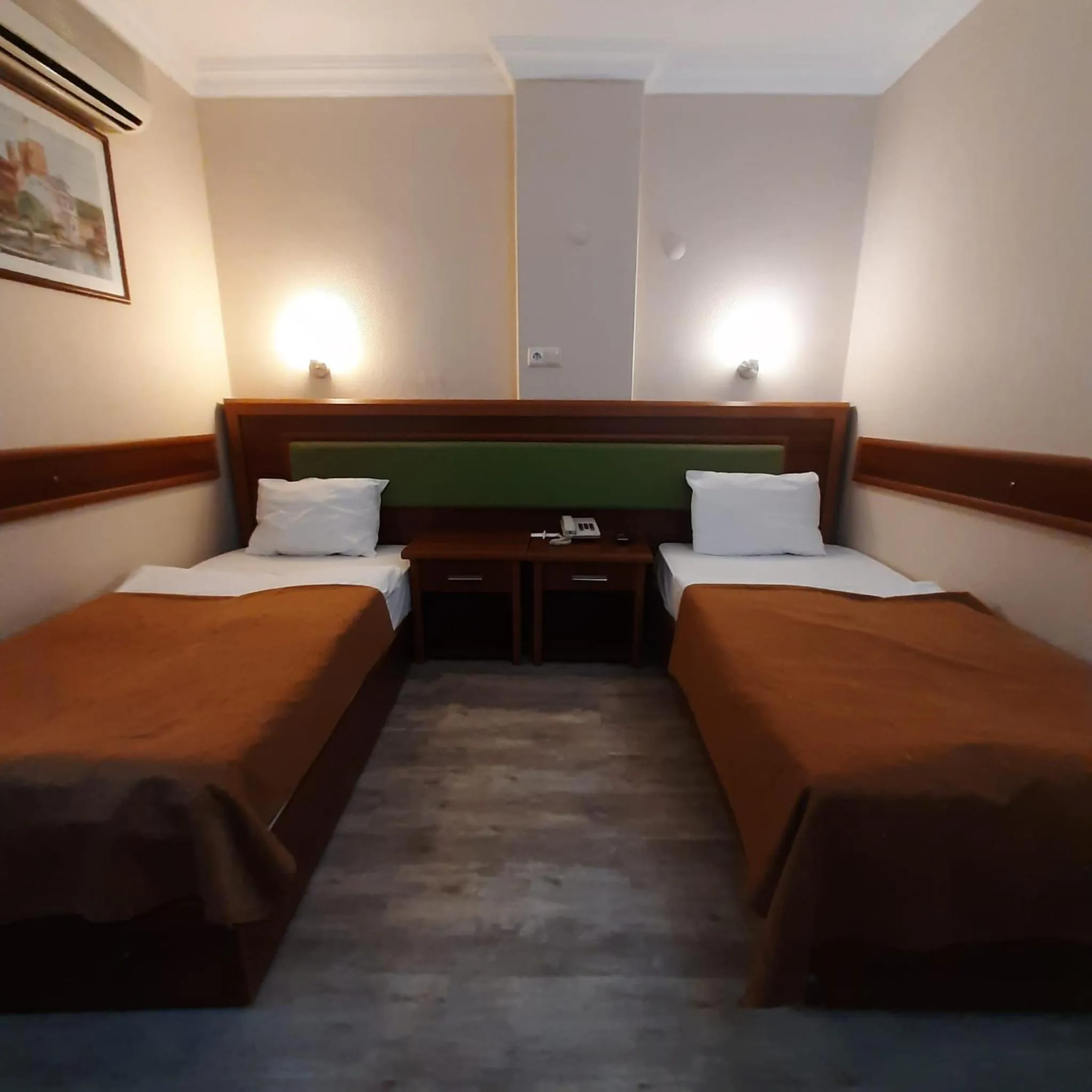 Bed in Hotel Villa Marina