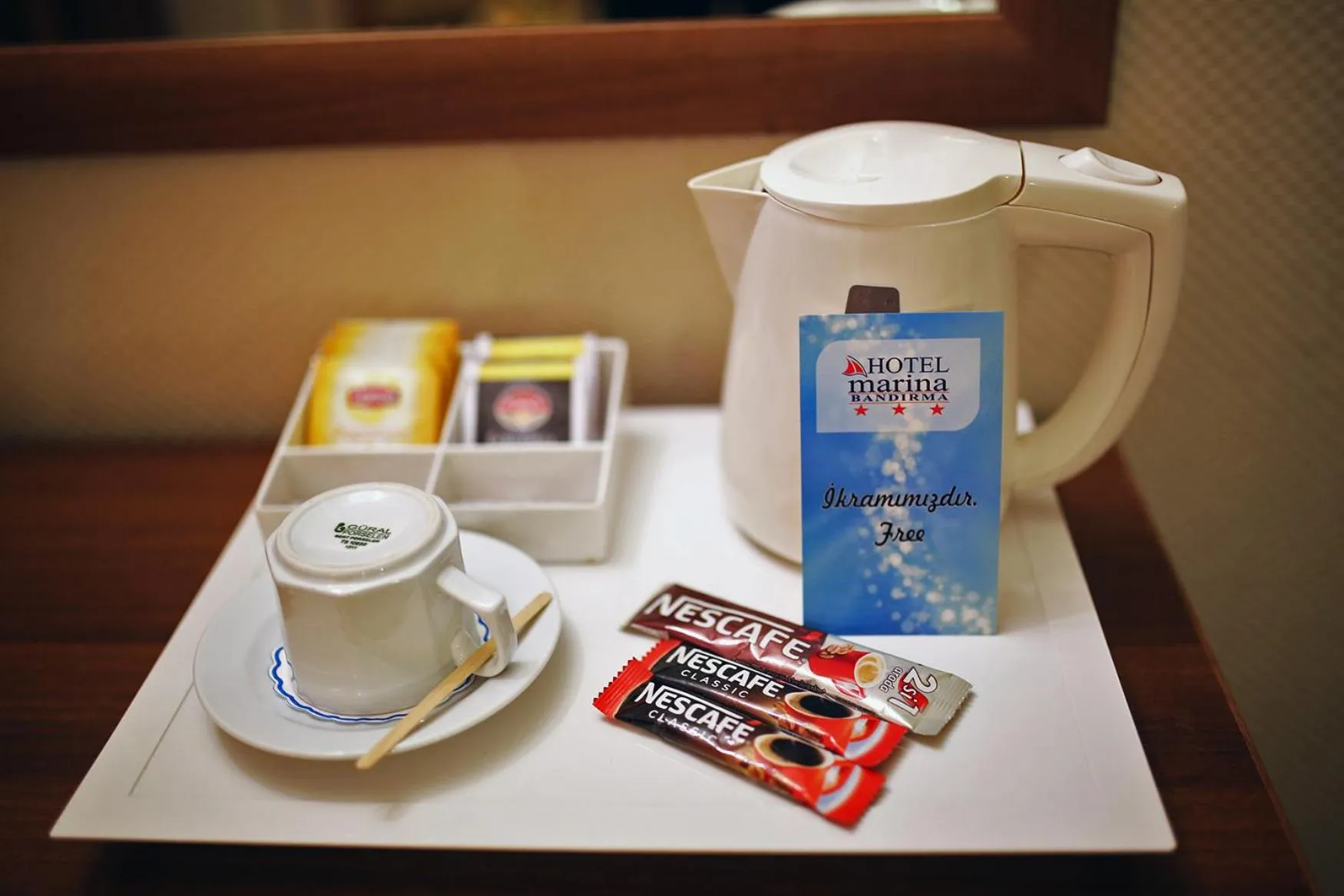 Coffee/tea facilities in Hotel Villa Marina