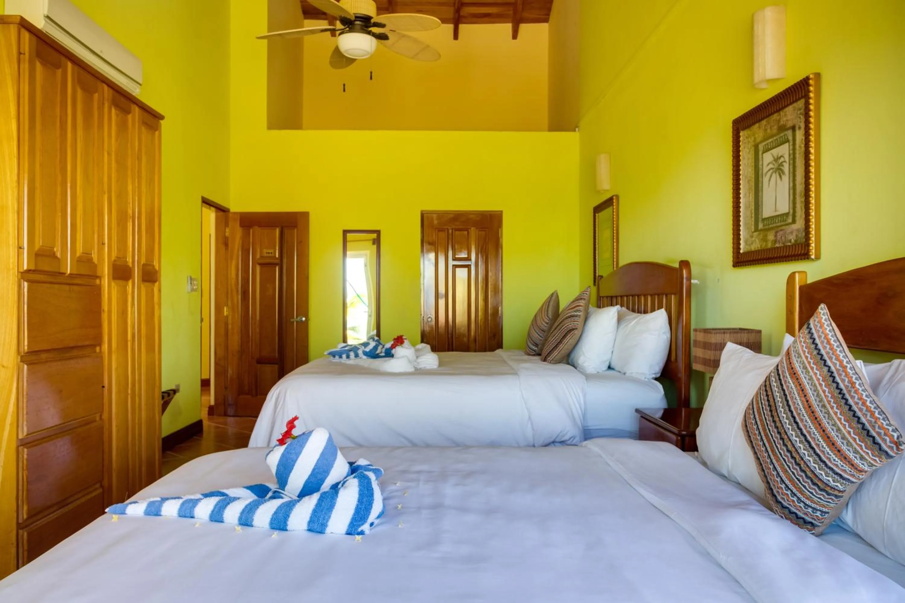 Bed in Laru Beya Resort