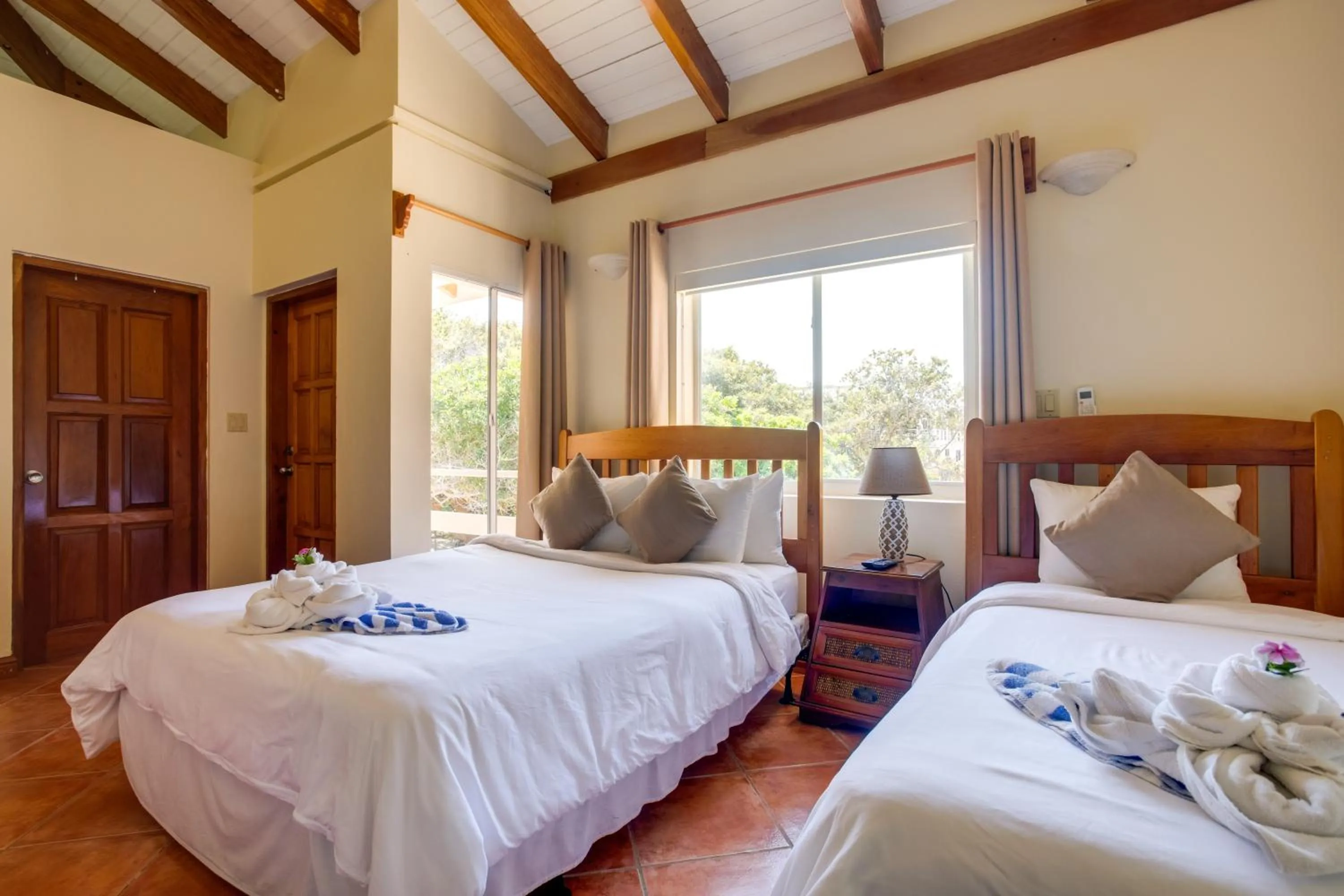 Bed in Laru Beya Resort