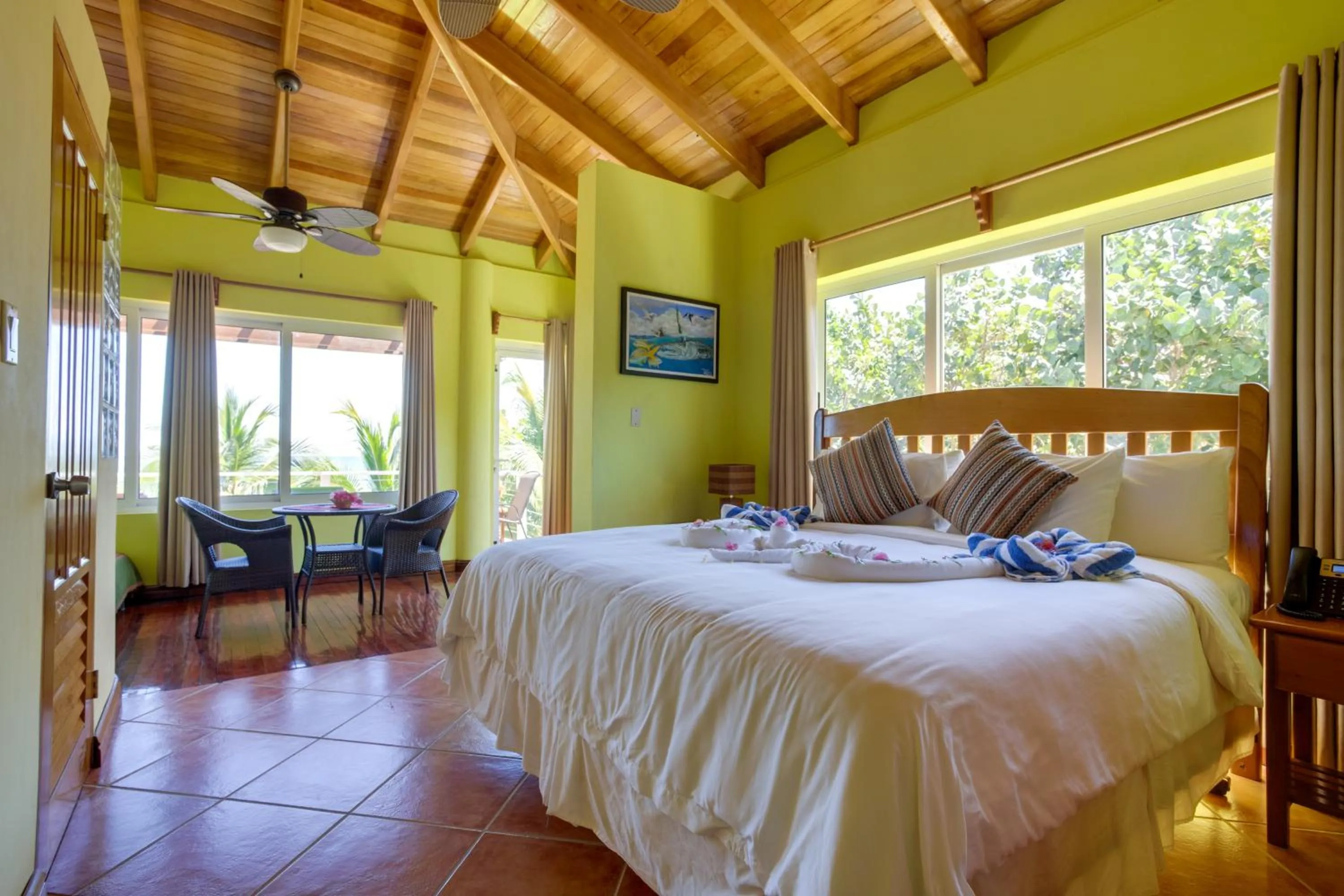 Bed in Laru Beya Resort