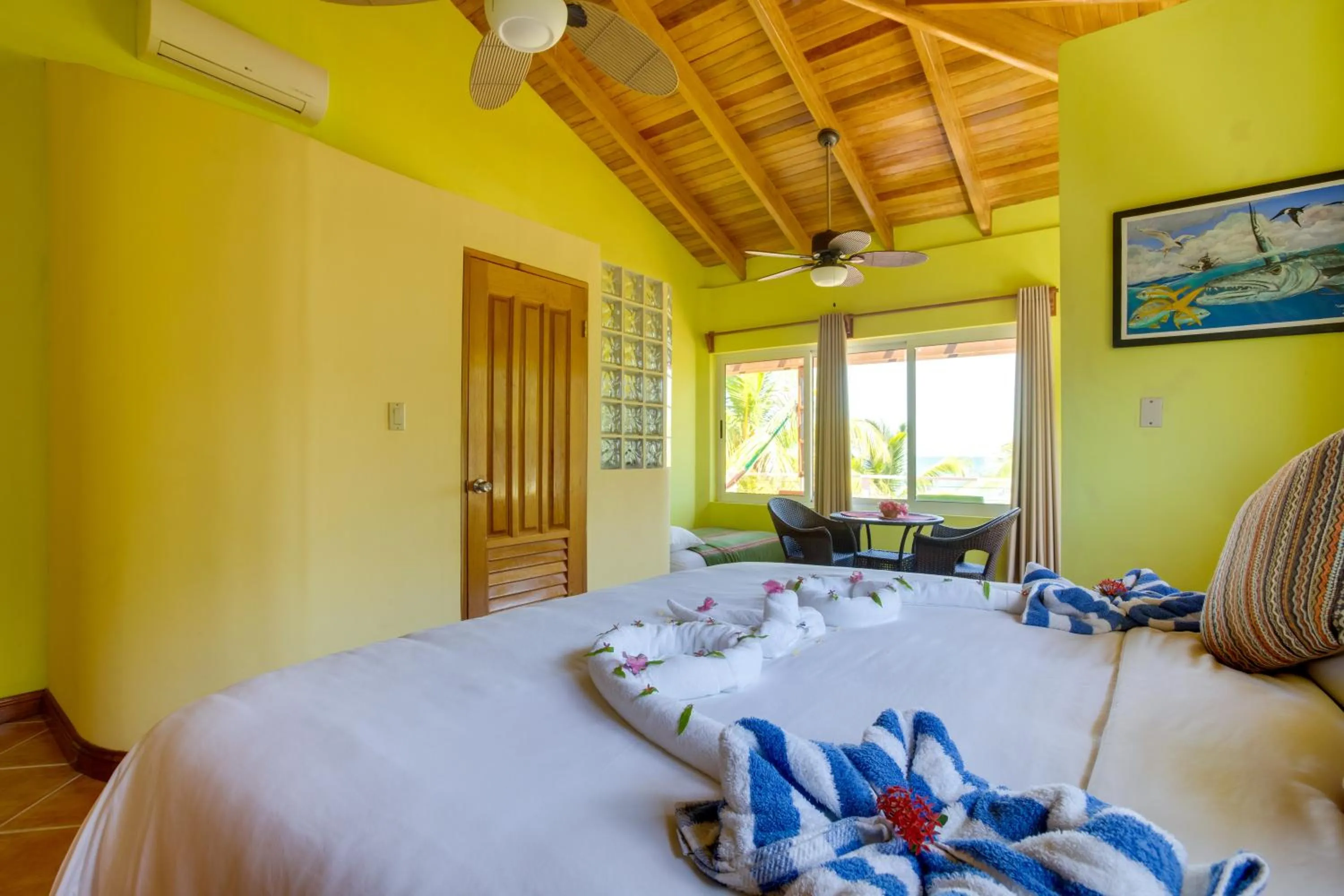 Bed in Laru Beya Resort