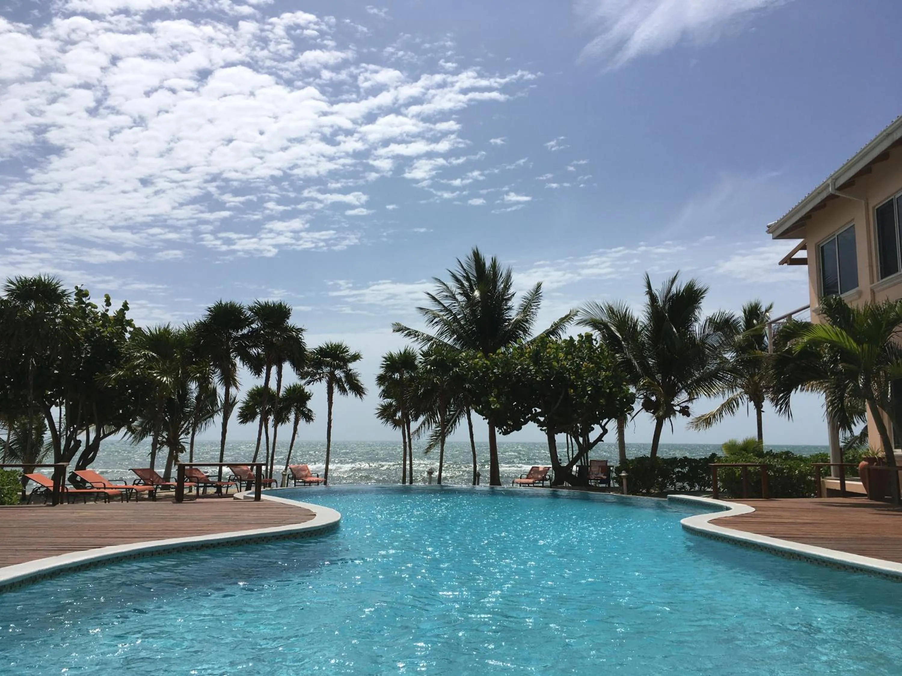 Pool view in Laru Beya Resort
