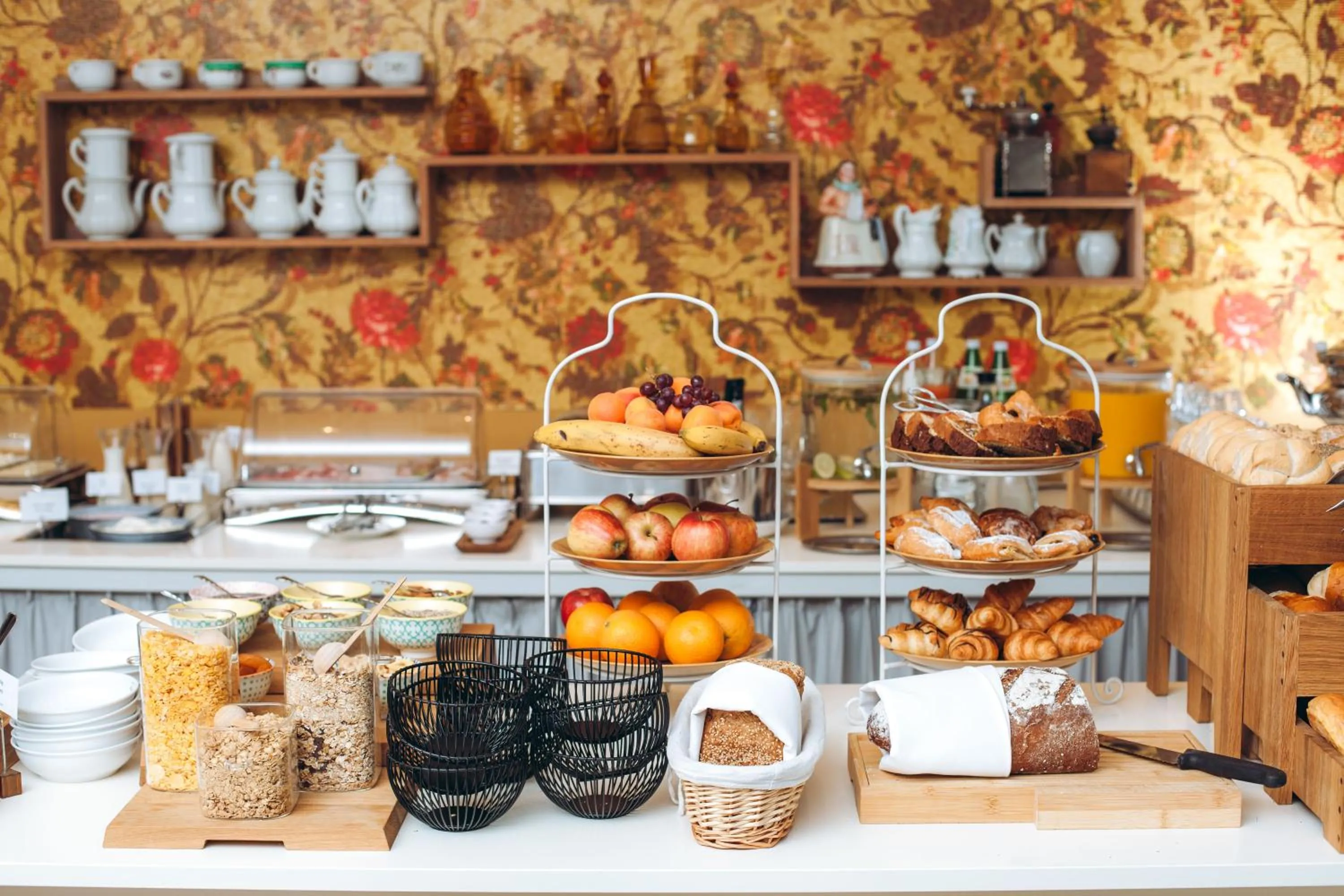 Buffet breakfast in Hotel Beethoven Wien