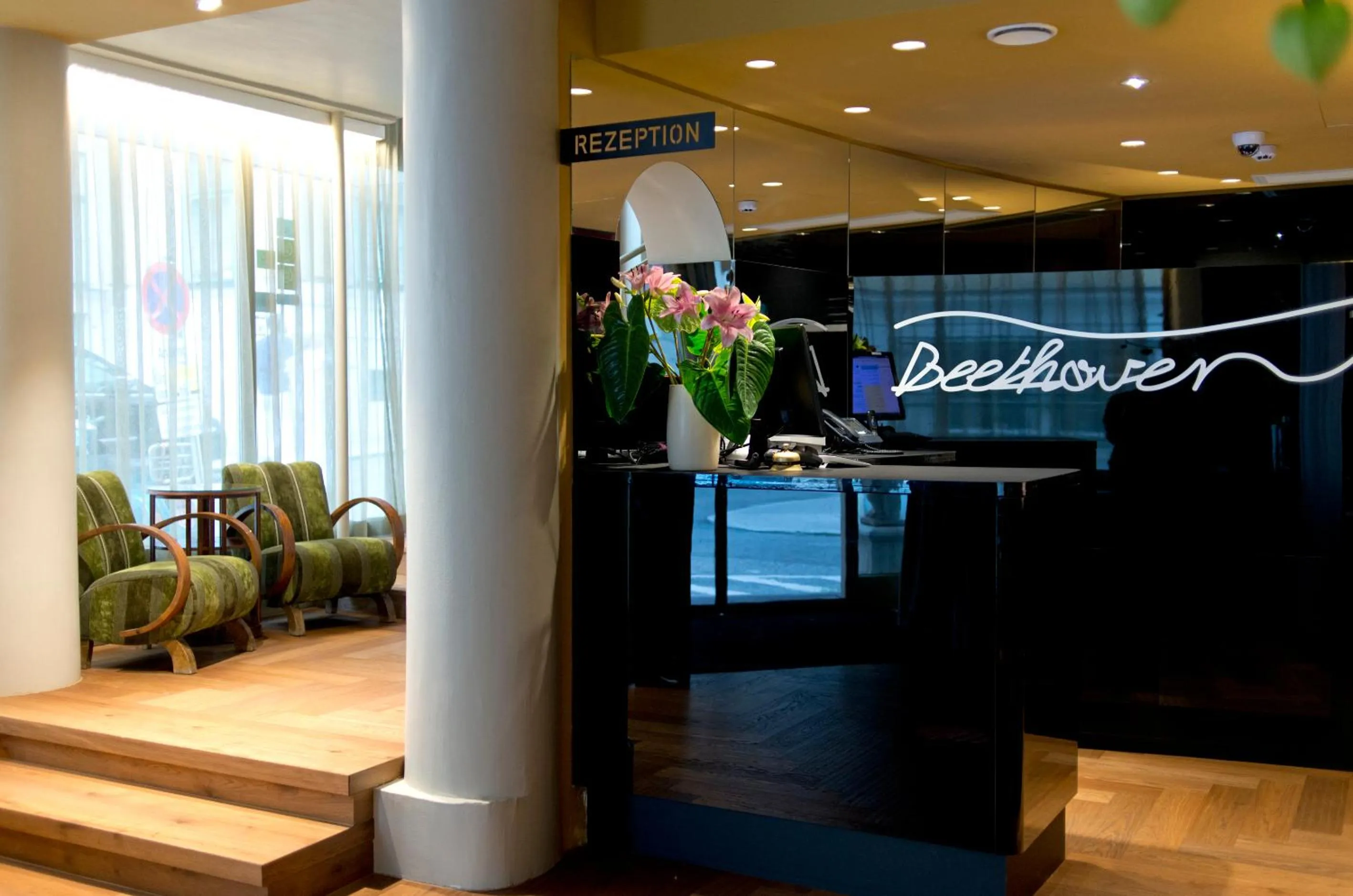 Lobby or reception in Hotel Beethoven Wien