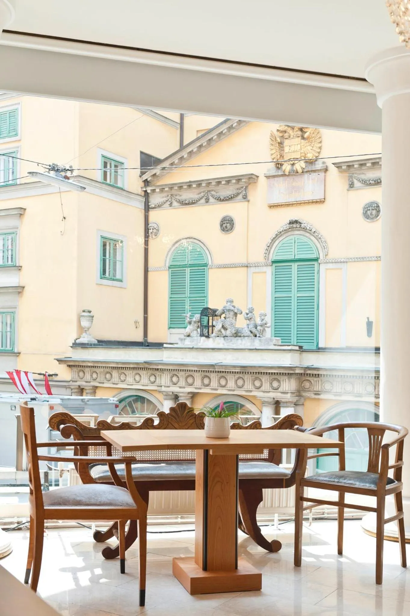 Seating area in Hotel Beethoven Wien