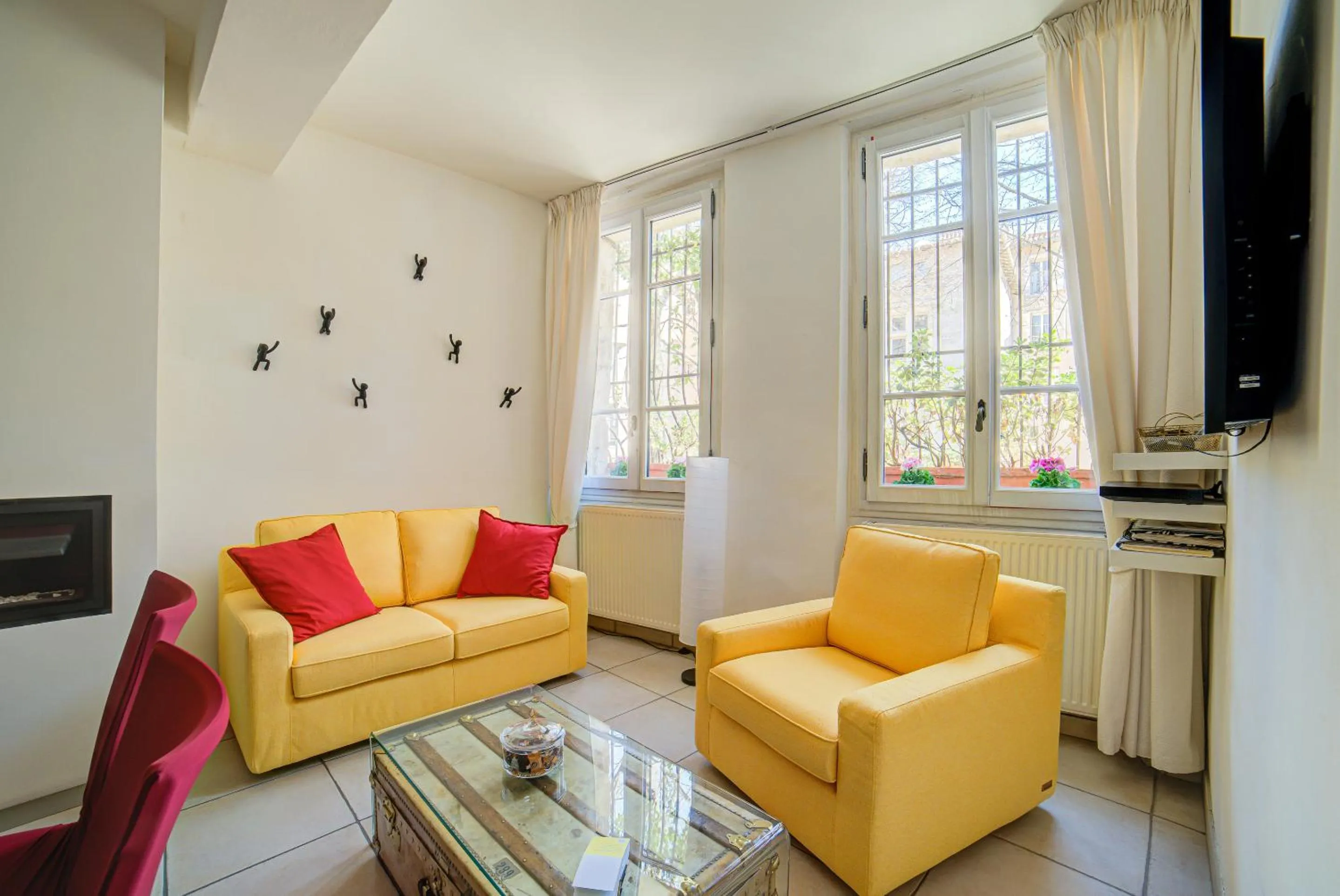 Living room in Le Limas