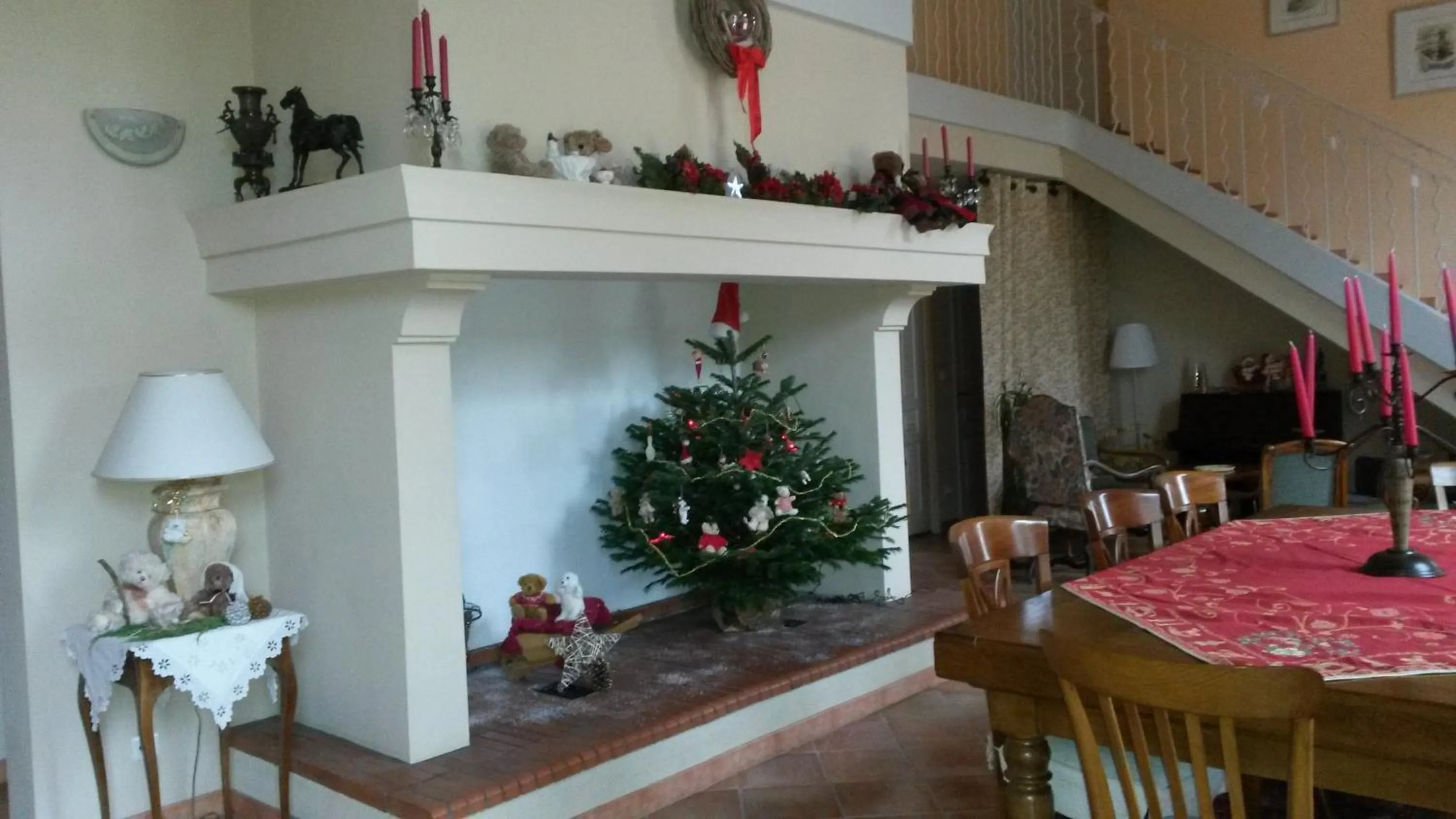 Dining area in La Milane