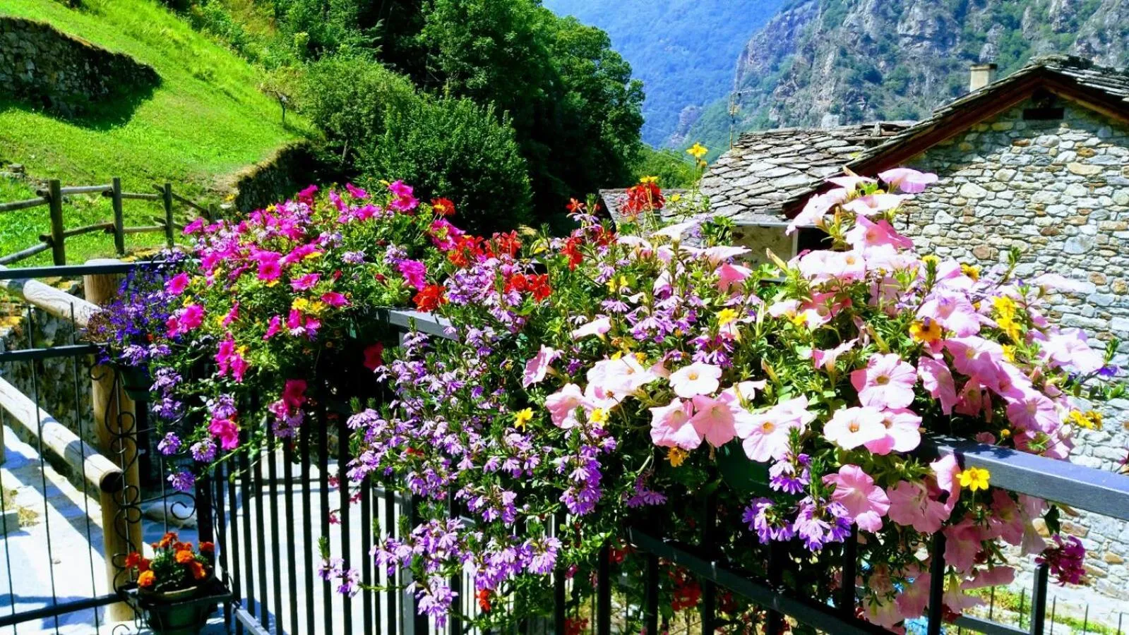 Balcony/Terrace in B&B Maison Vallomy