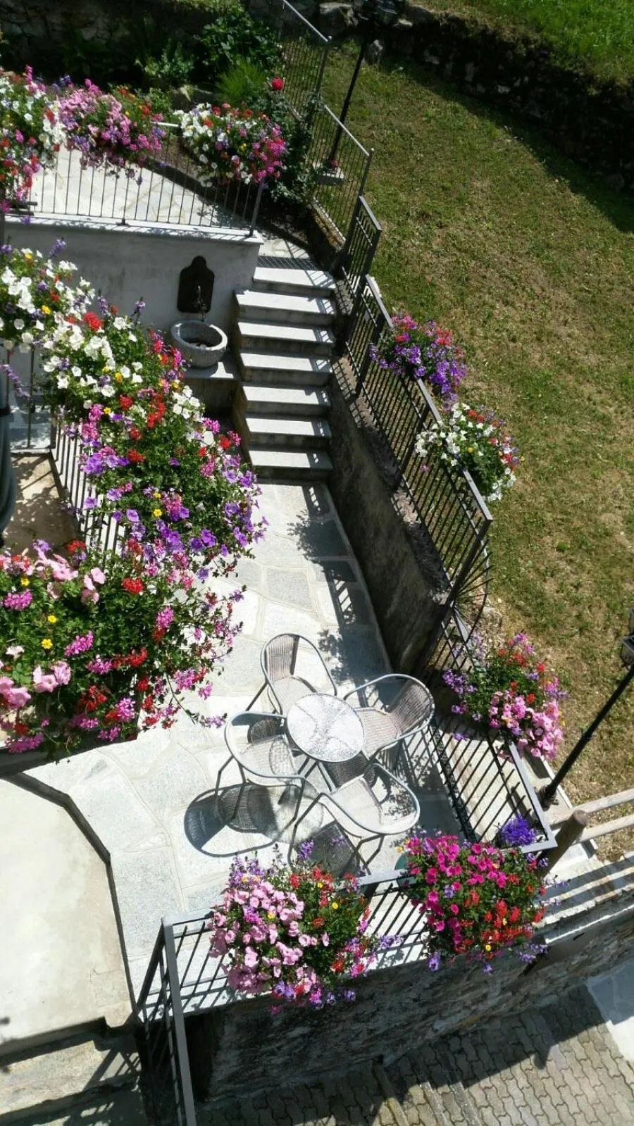 Balcony/Terrace in B&B Maison Vallomy