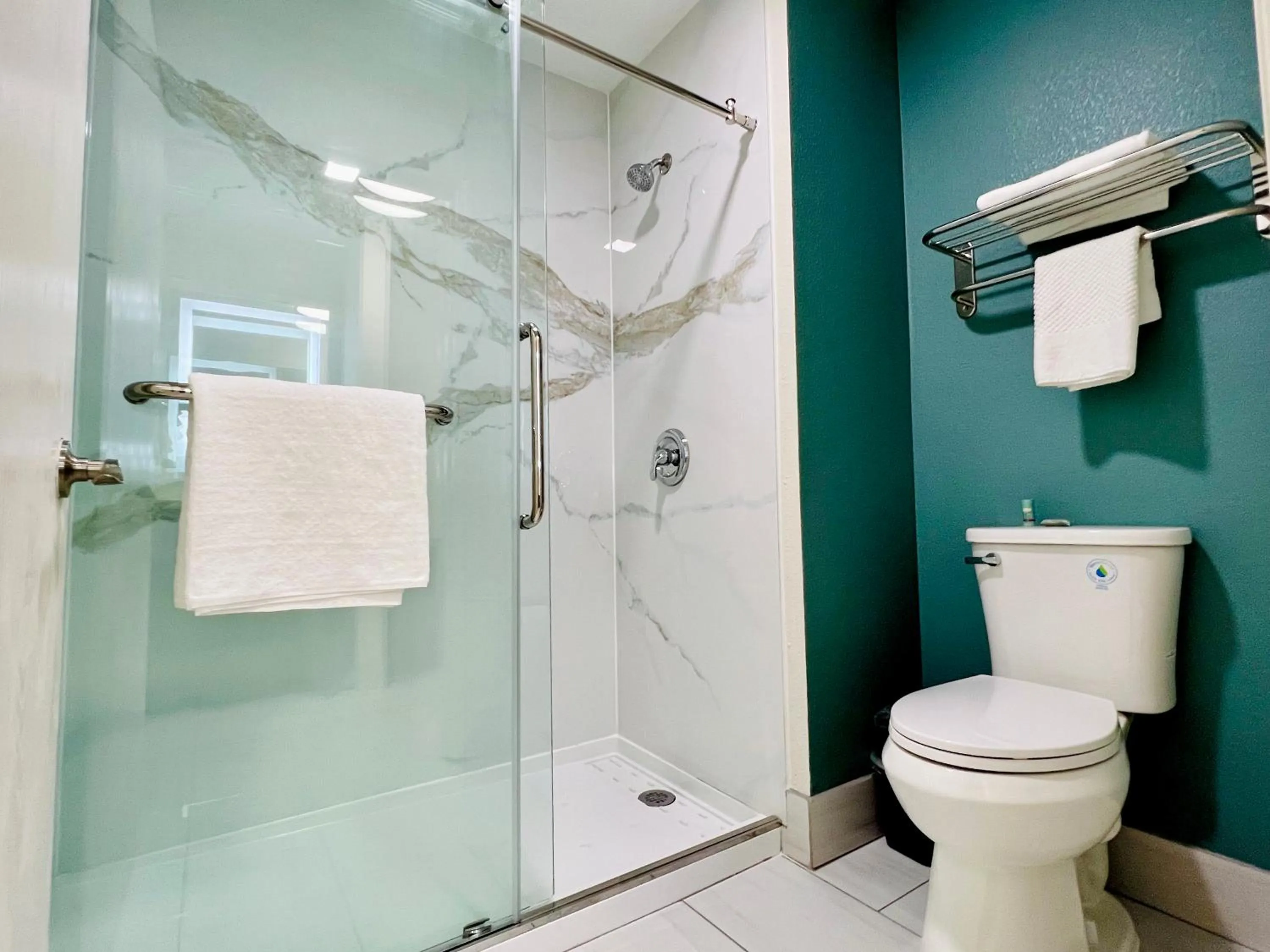 Shower in Americas Best Value Inn Wisconsin Dells-Lake Delton - Newly renovated
