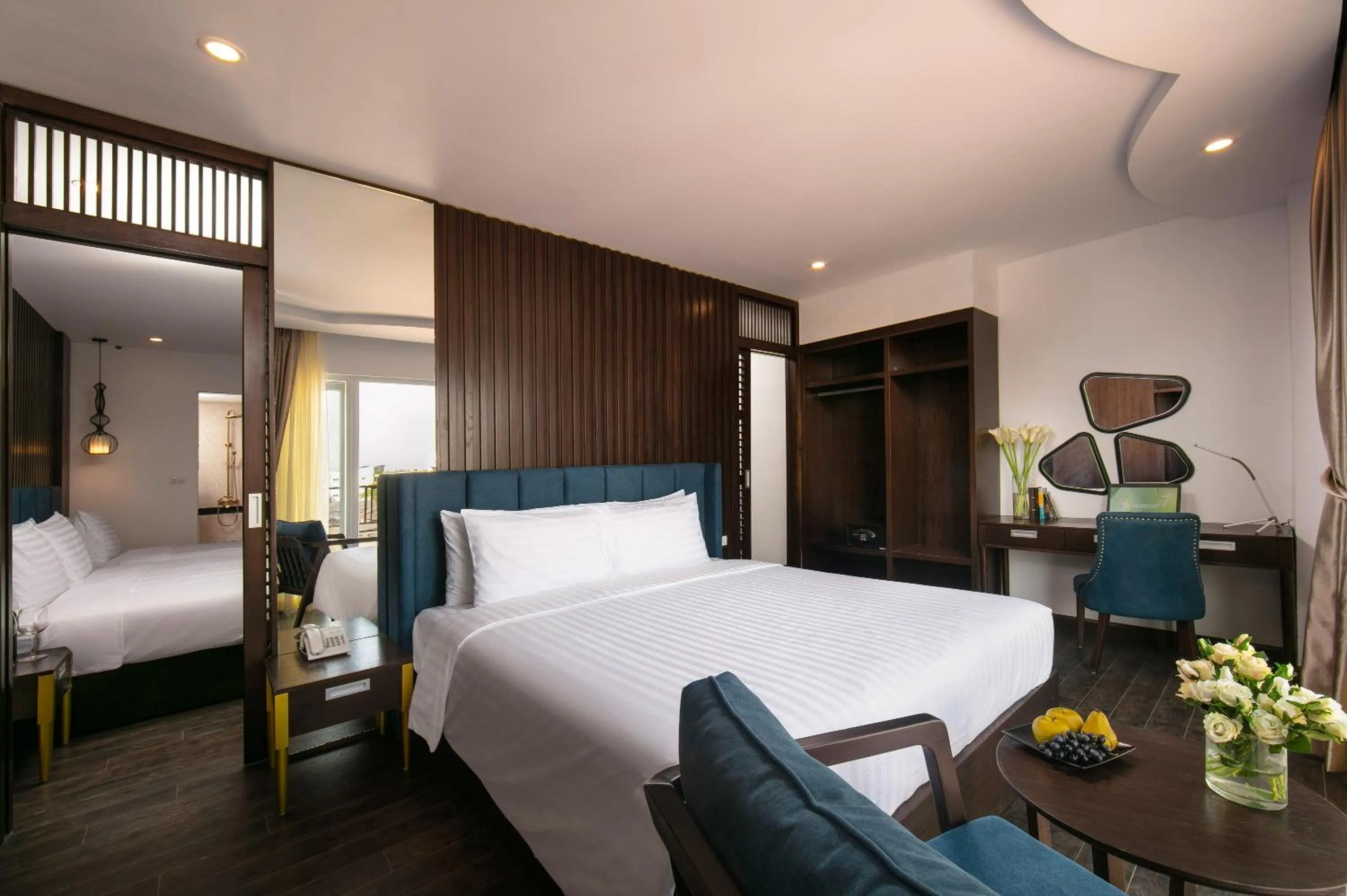 Bed in Azalea Parkview Hotel