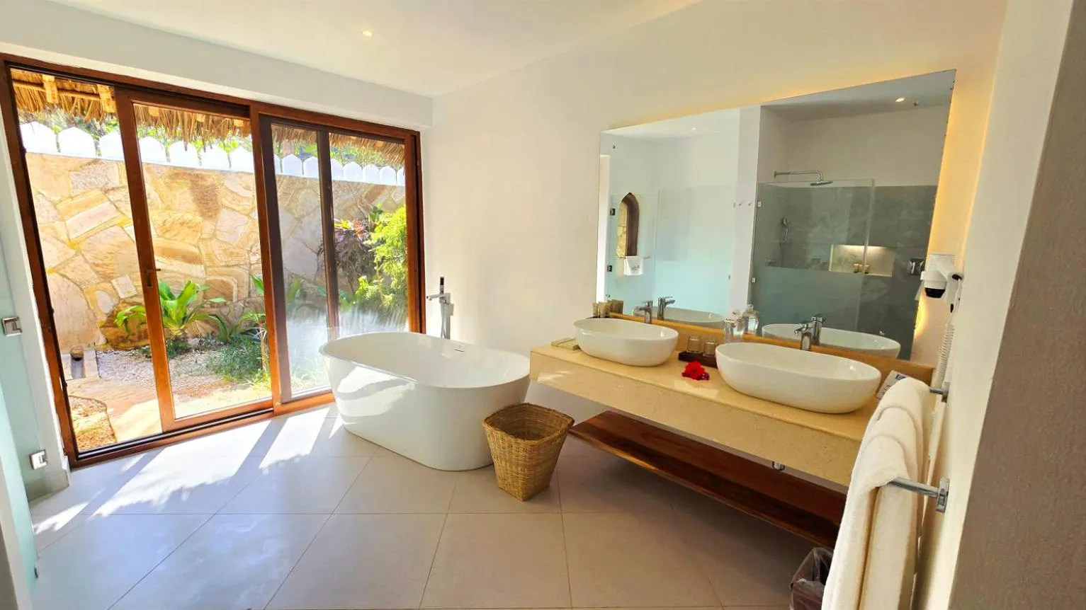 Bathroom in Bluebay Beach Resort & Spa
