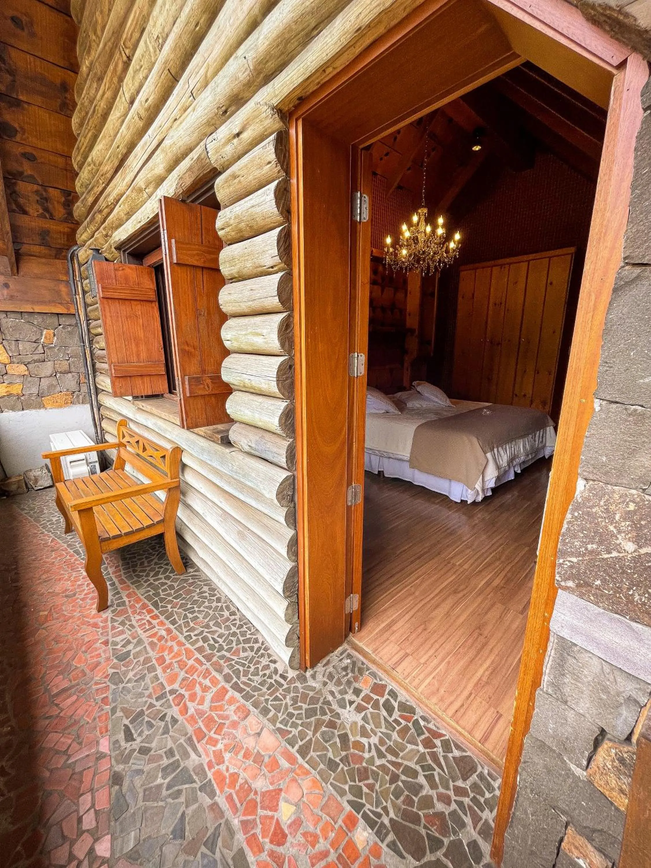 View (from property/room), Bed in Hotel Giardino Di Pietra