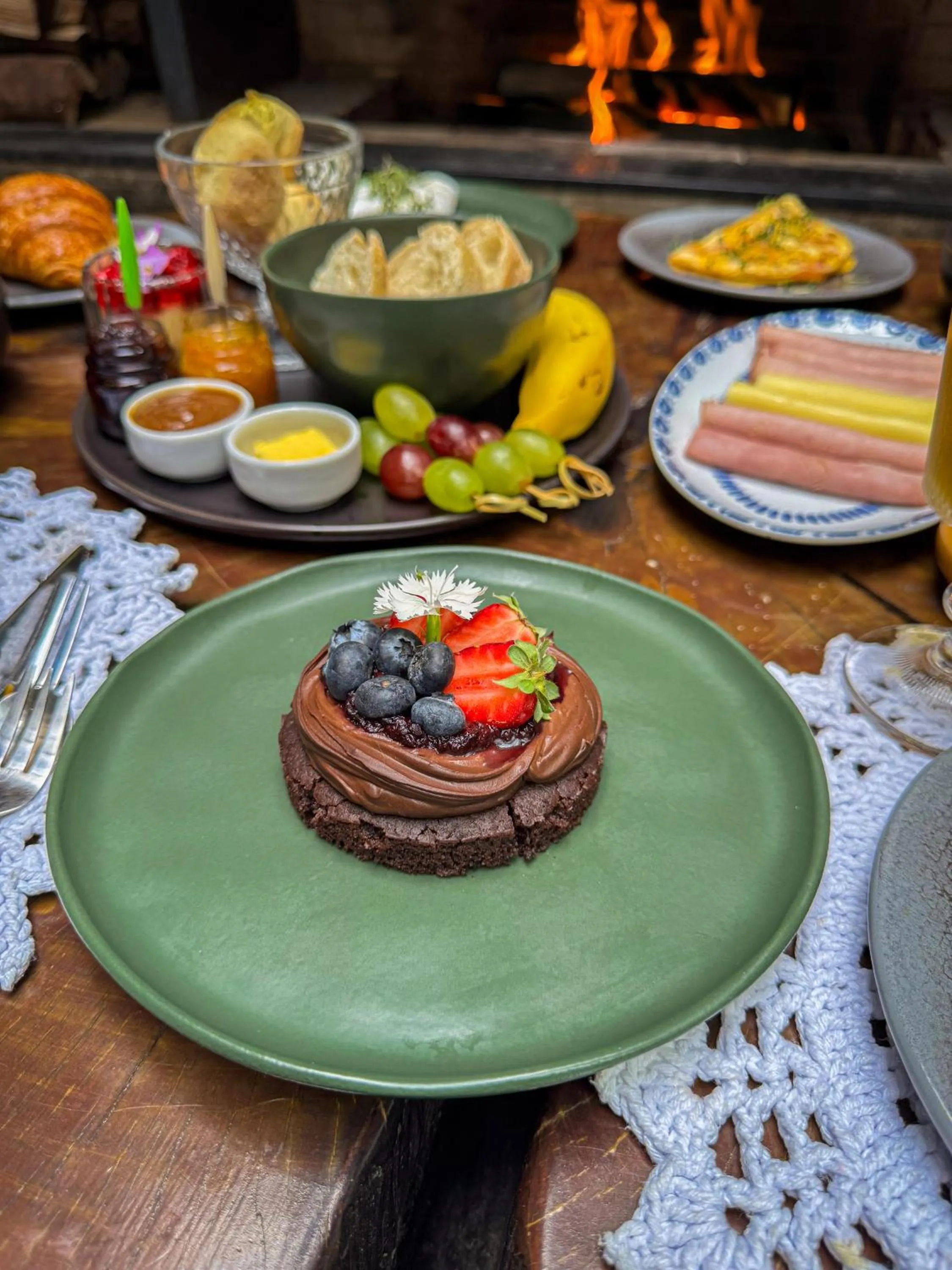 Breakfast in Hotel Giardino Di Pietra