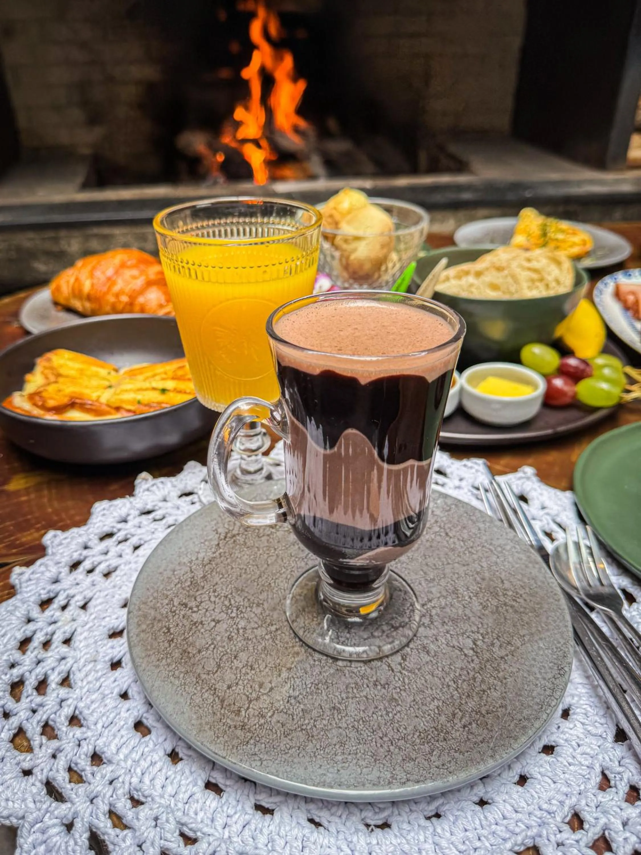 Breakfast in Hotel Giardino Di Pietra