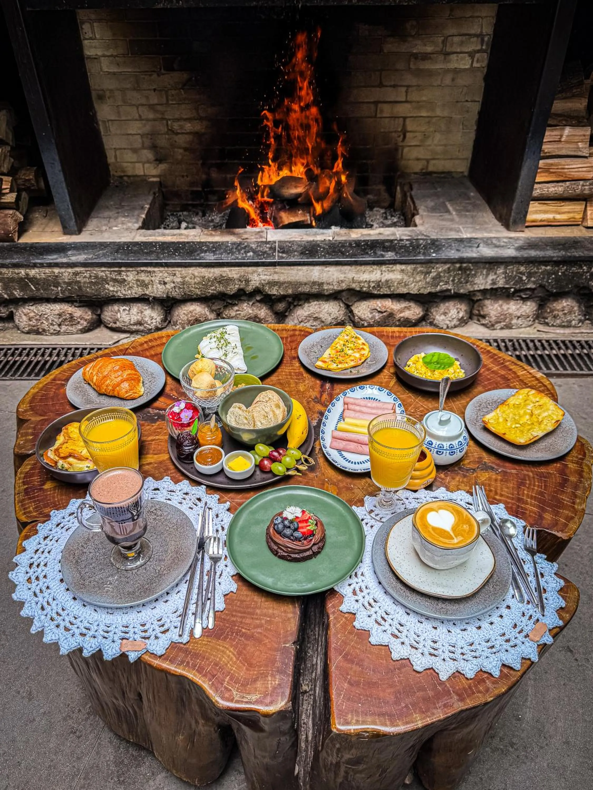 Breakfast in Hotel Giardino Di Pietra