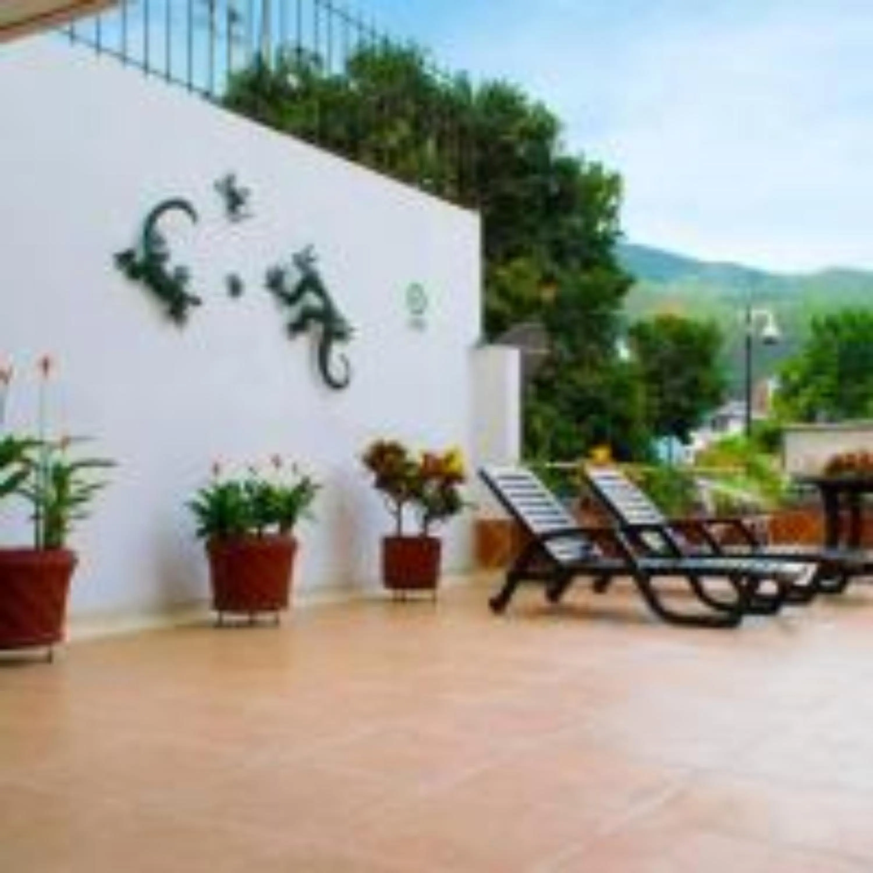 Swimming pool in Hotel Plaza Versalles