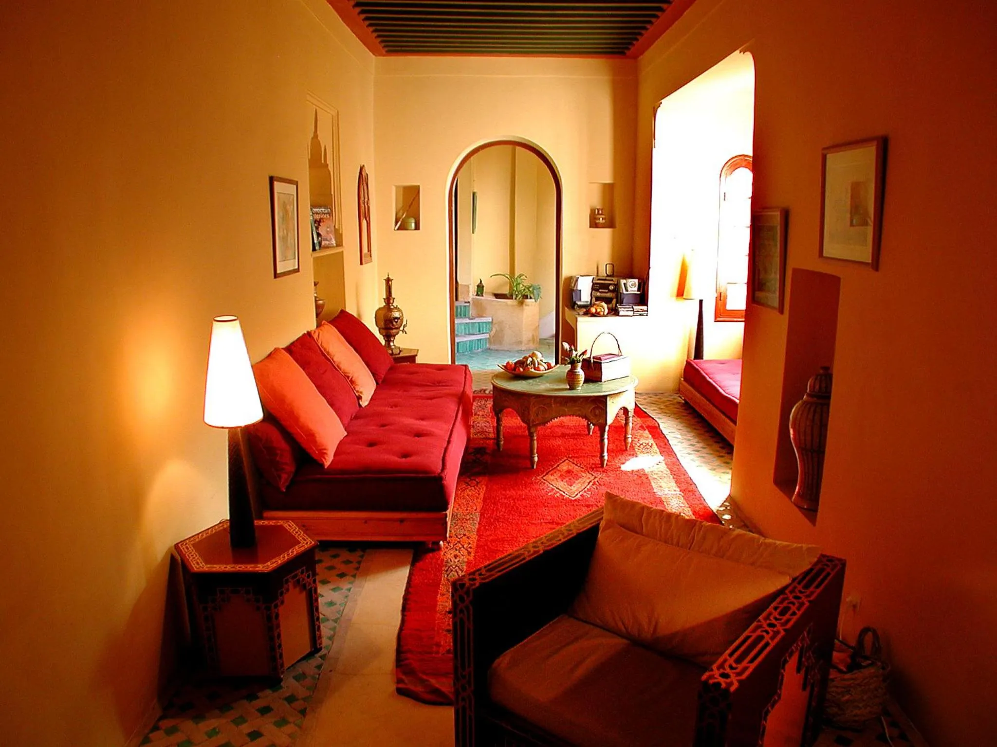 Living room in Riad Dar Marhaba