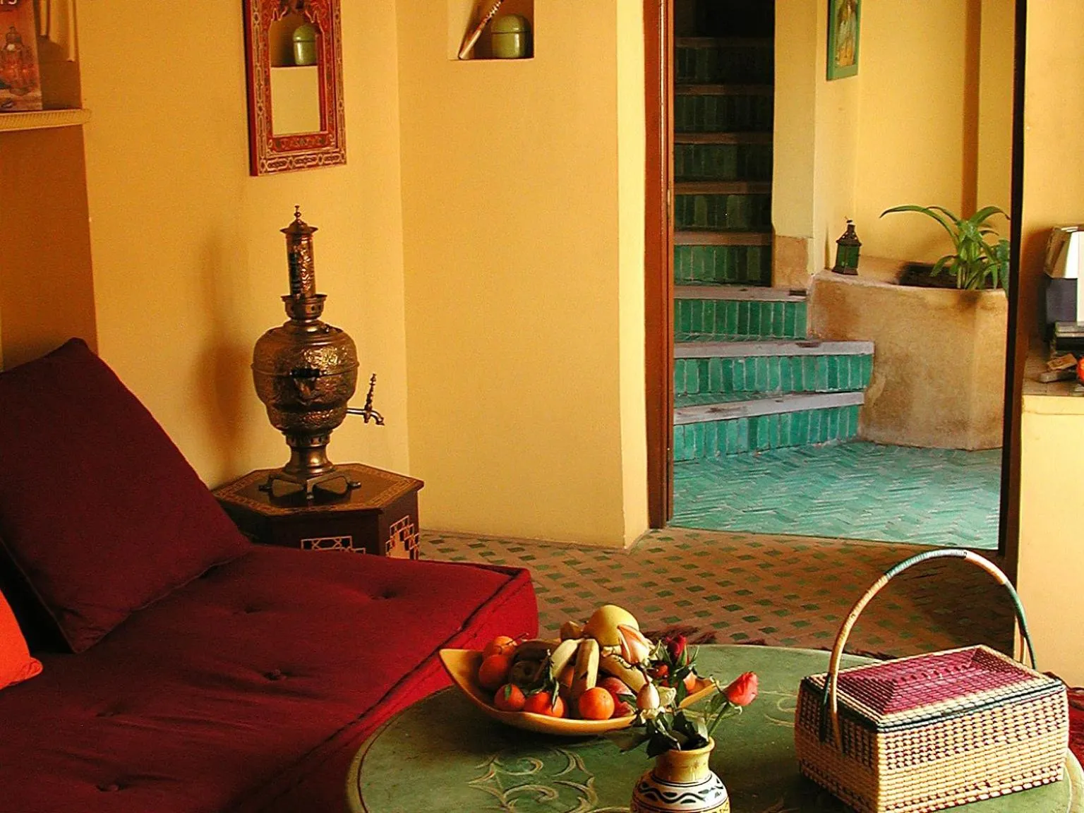 Living room in Riad Dar Marhaba
