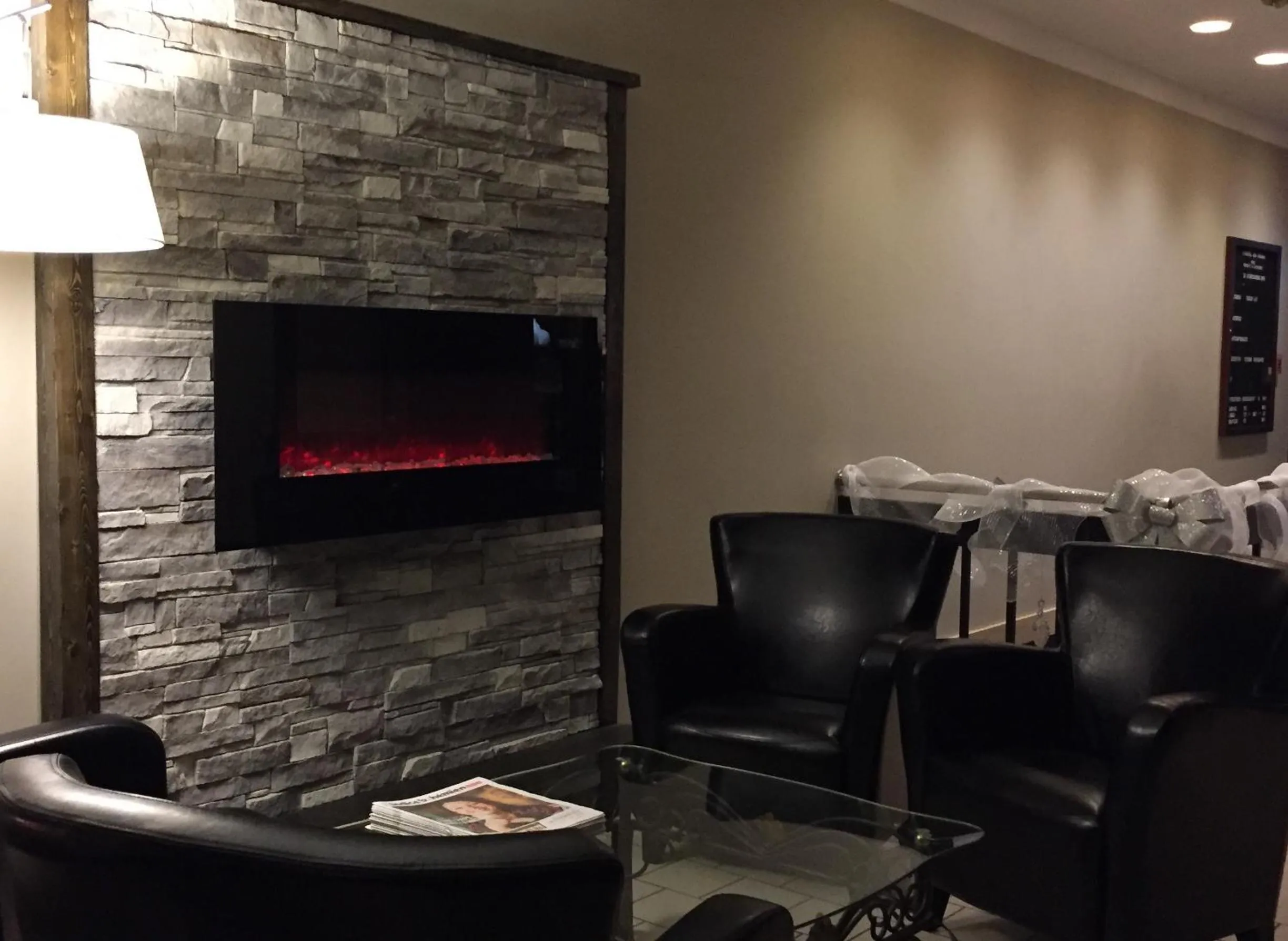 Lobby or reception in Hotel des Eskers