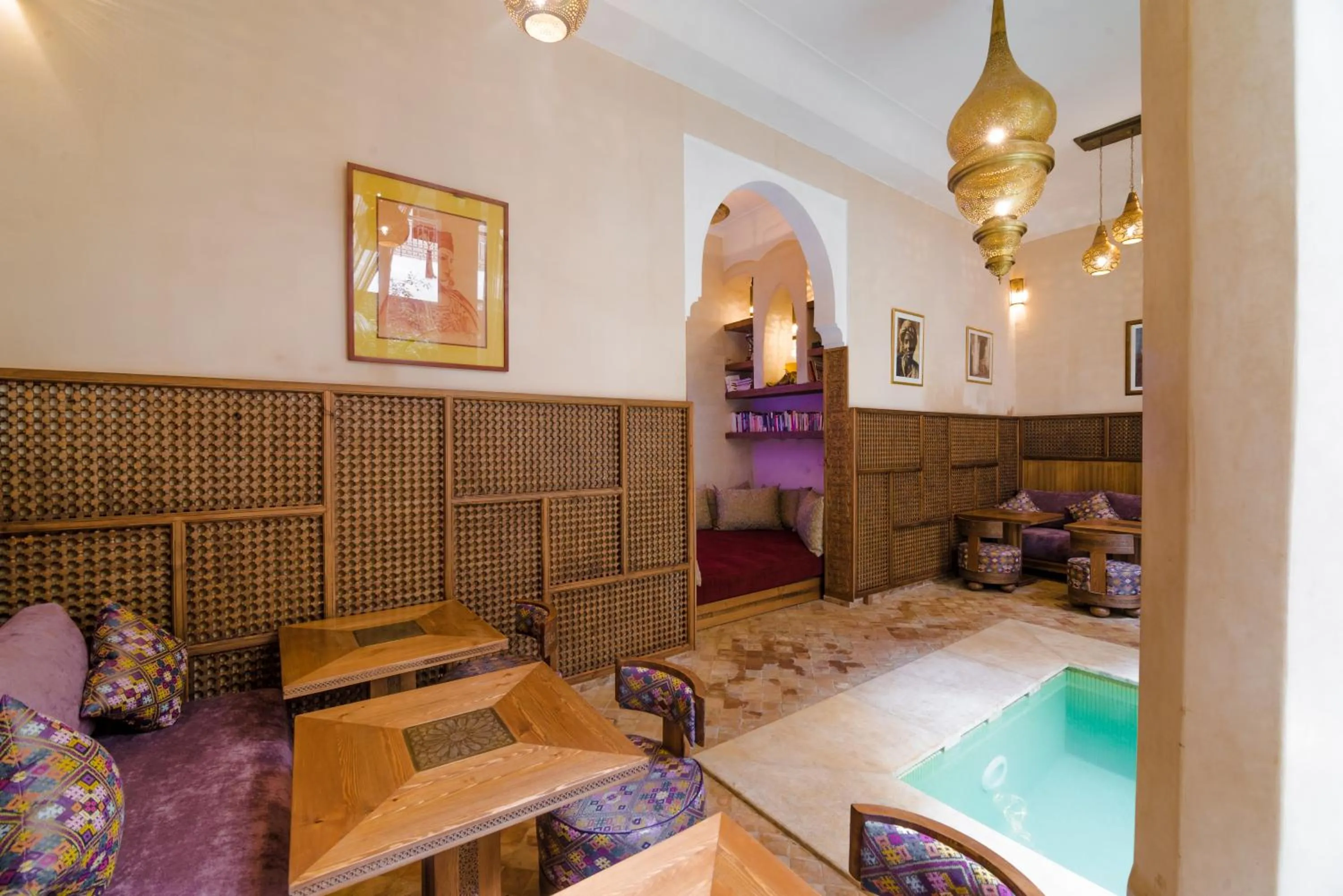 Restaurant/places to eat in Riad Dar Alif & SPA