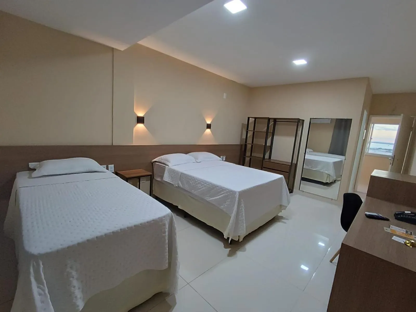 Bed in Hotel do Grande Rio