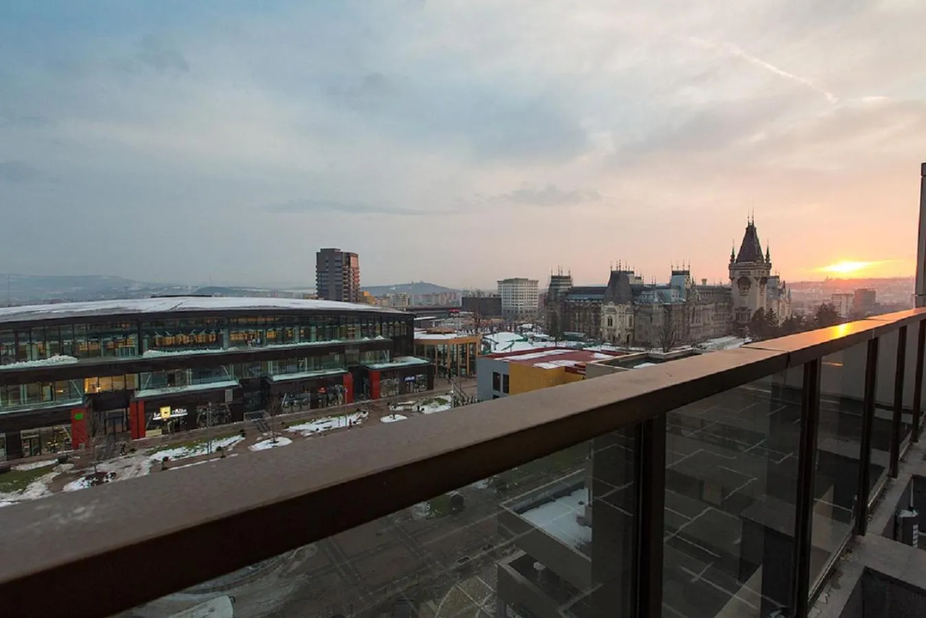 City view in Ramada Iasi City Center