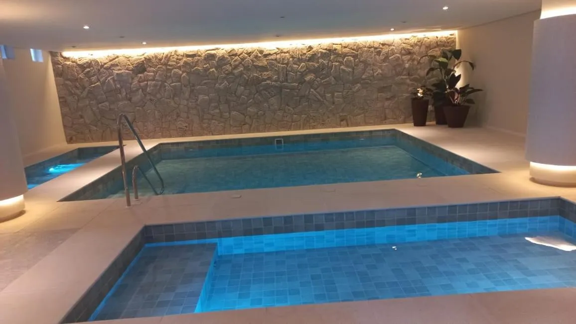 Swimming pool in Camboa Hotel Paranaguá