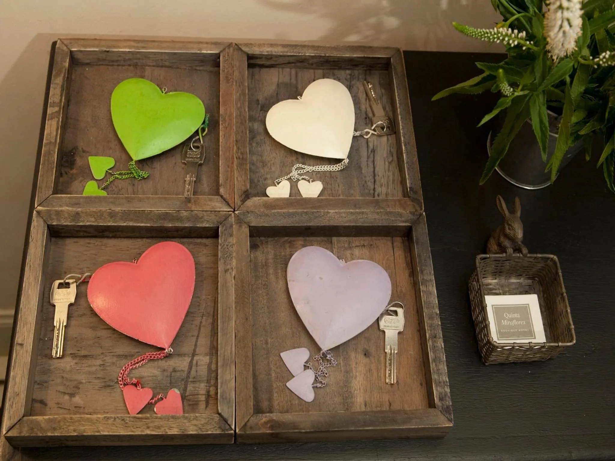 Decorative detail in Quinta Miraflores Boutique Hotel