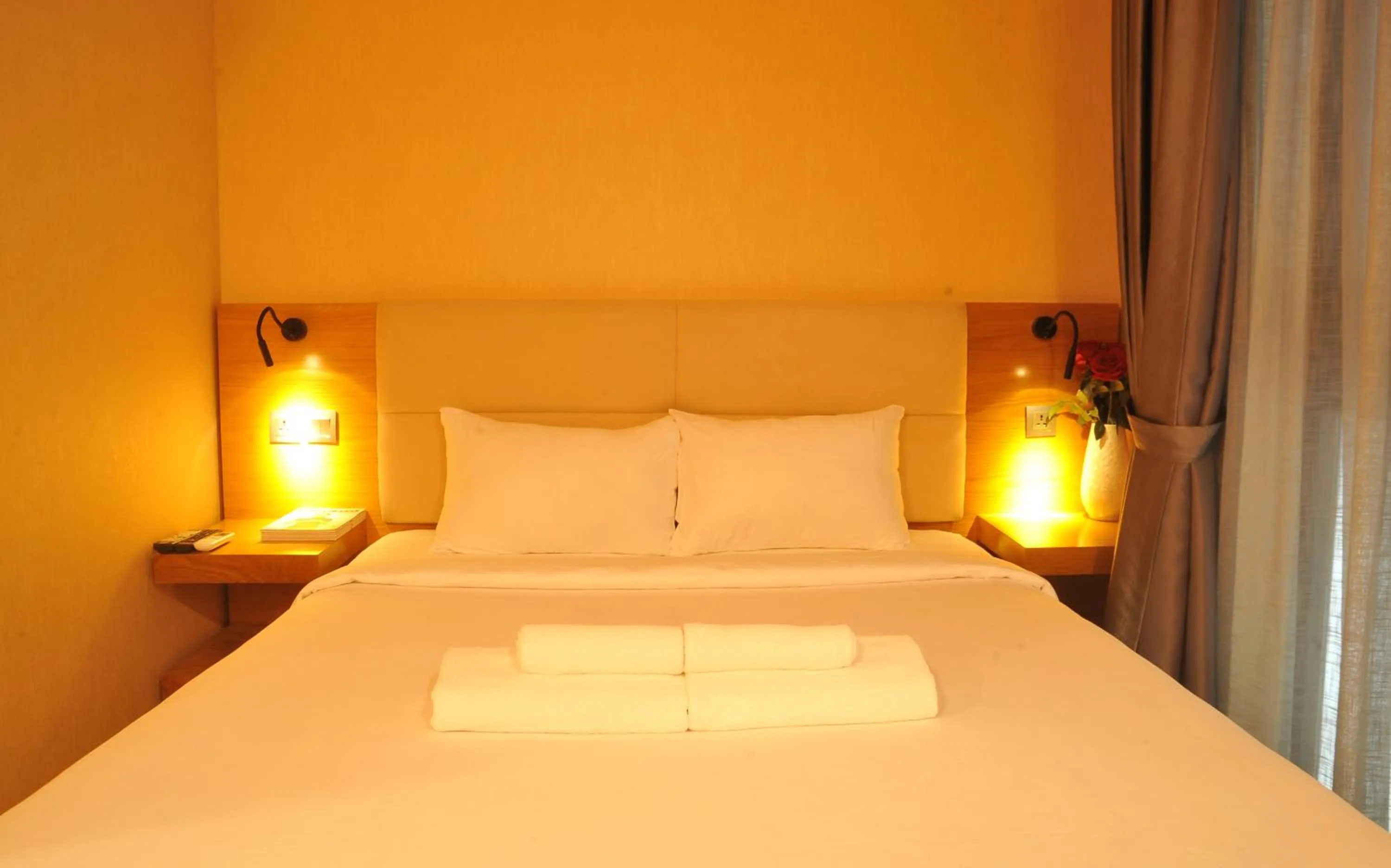 Bed in Imperial Saigon hotel