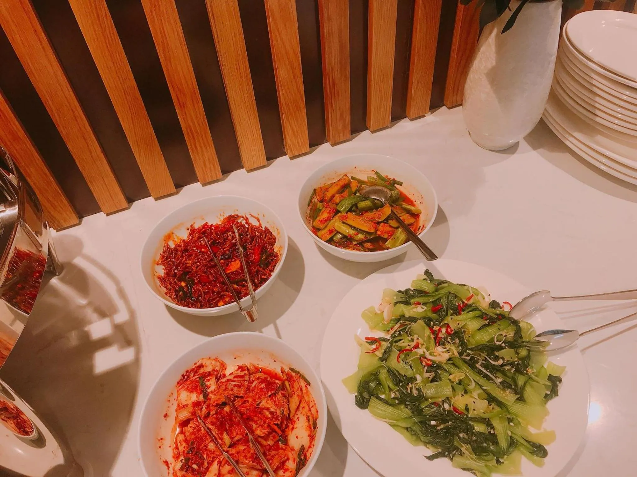 Breakfast in Imperial Saigon hotel