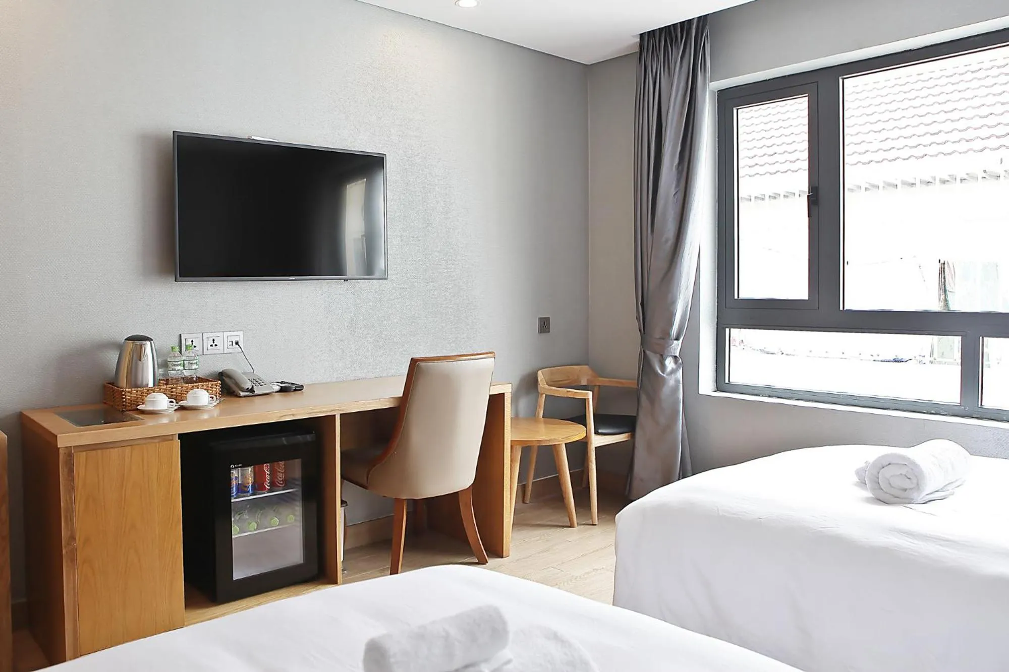 Bed in Imperial Saigon hotel