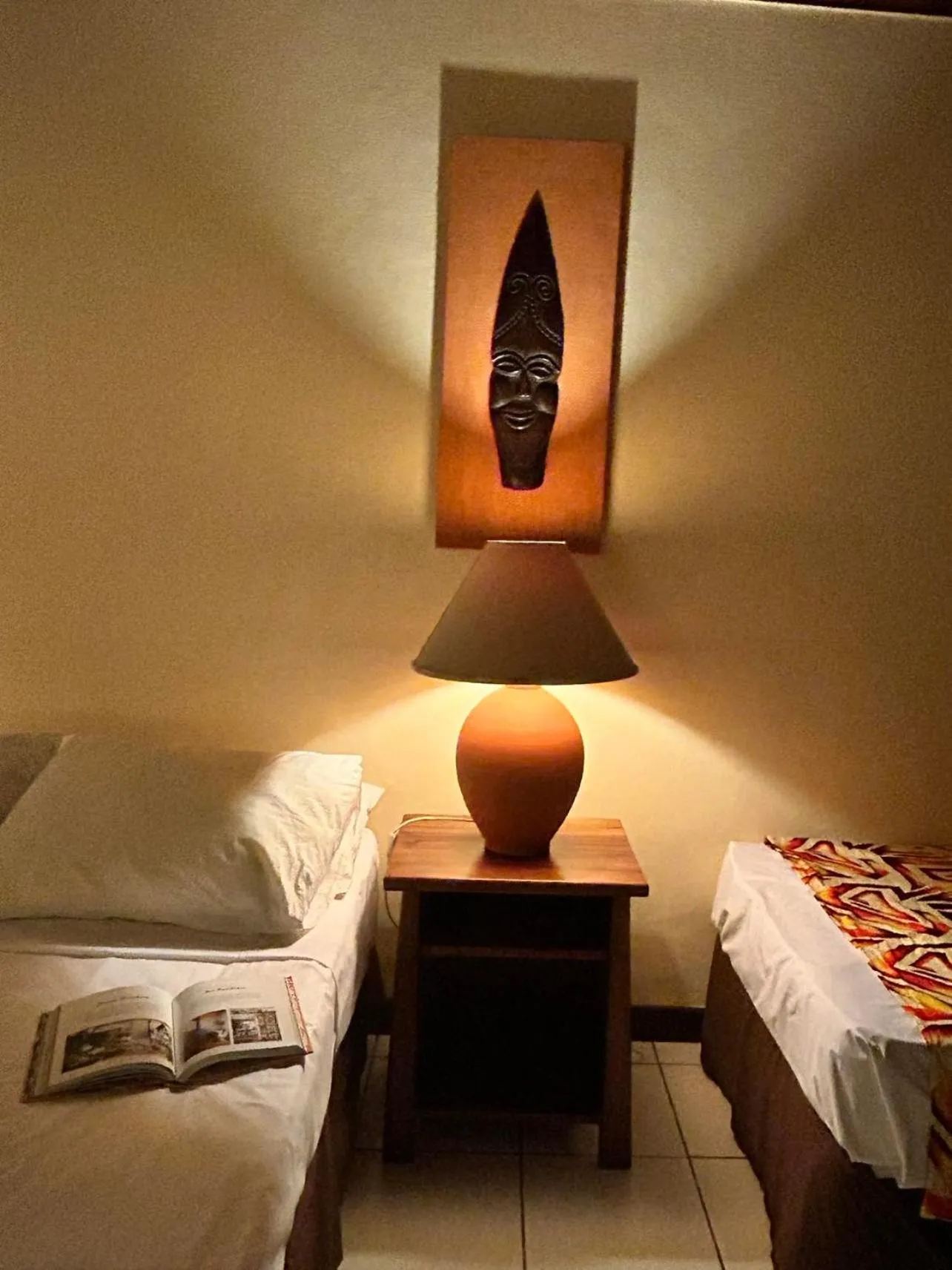 Bed in Hotel Santo Vanuatu