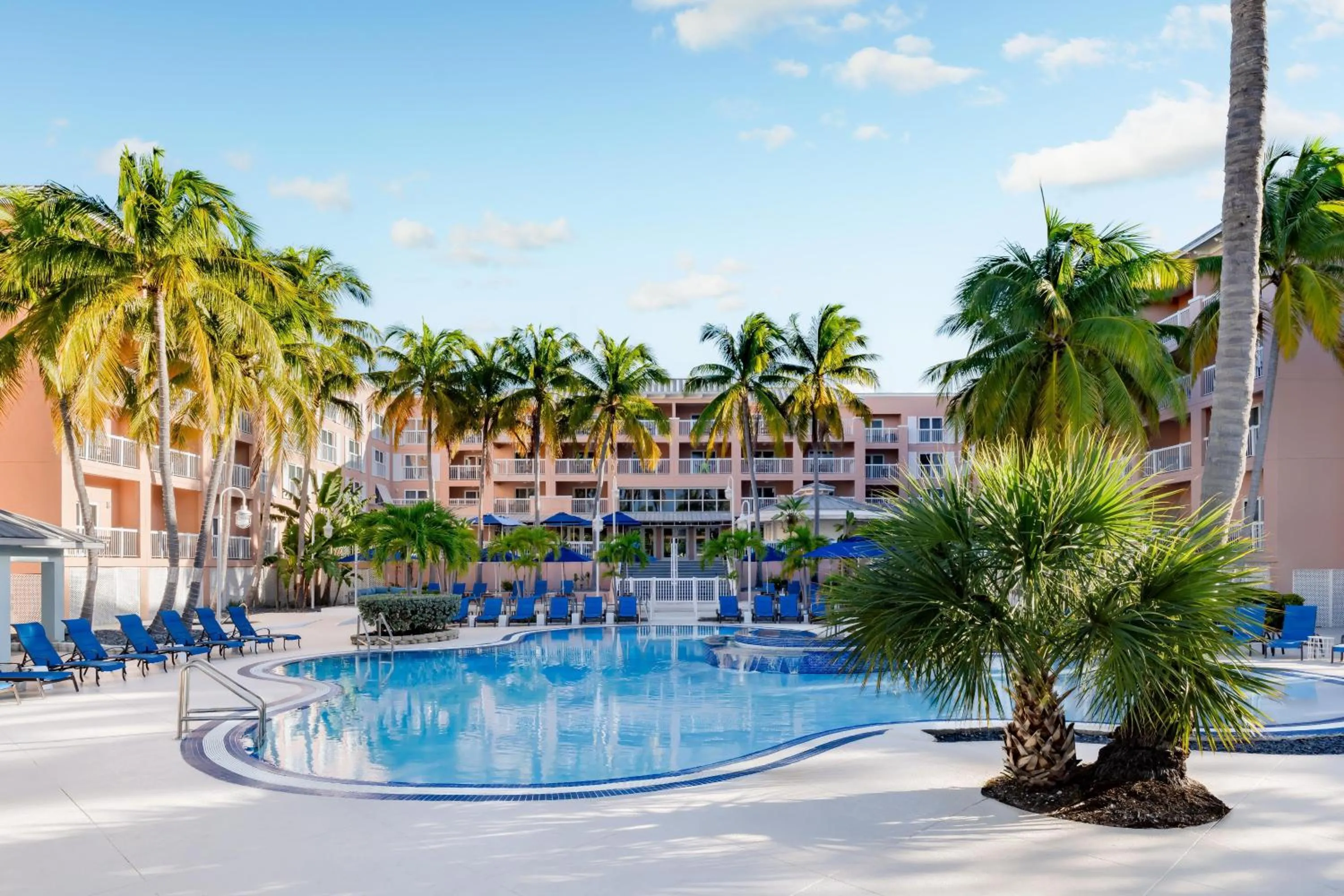 Pool view in DoubleTree by Hilton Grand Key Resort