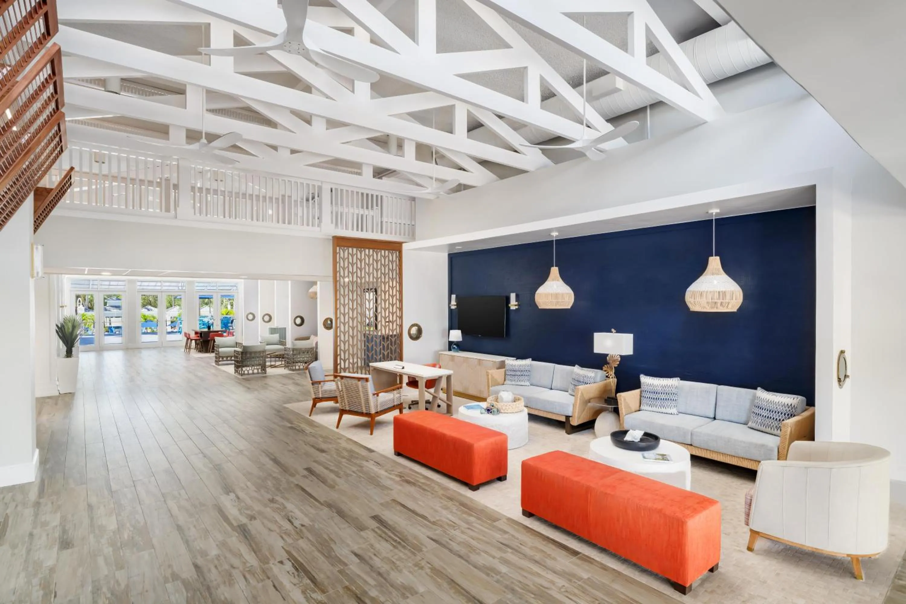 Lobby or reception in DoubleTree by Hilton Grand Key Resort