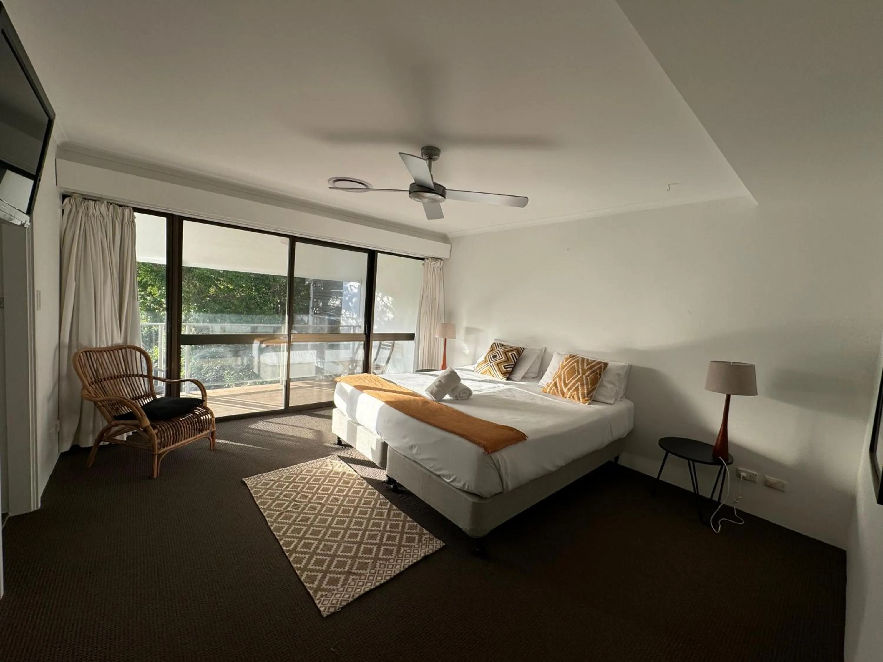 Bed in Le Court Villas